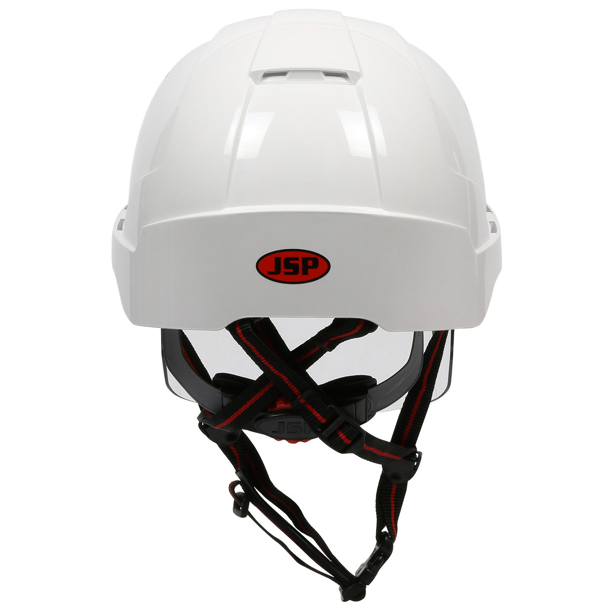 Smoke Top/Clear Visor Hard Hats | JSP | 280-Evsn-Ch-01S Evo Vista Ascend Cap Style With Face Shield