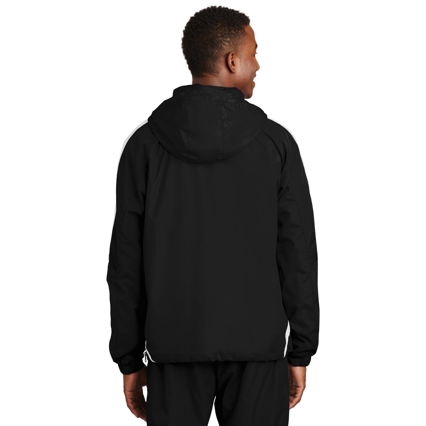 Black/White Anorak - Sport-Tek - Lightweight Style