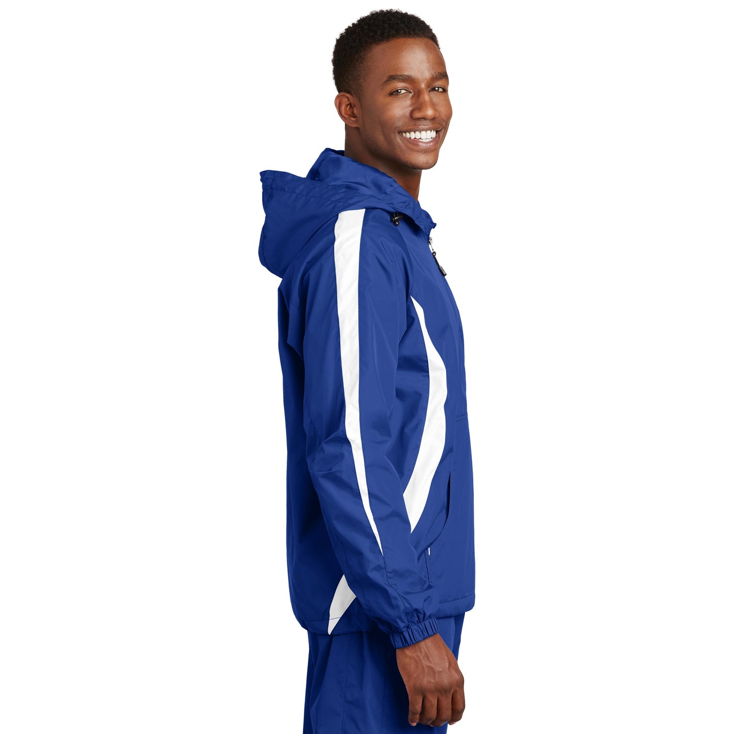 Black/White Anorak - Sport-Tek - Lightweight Style