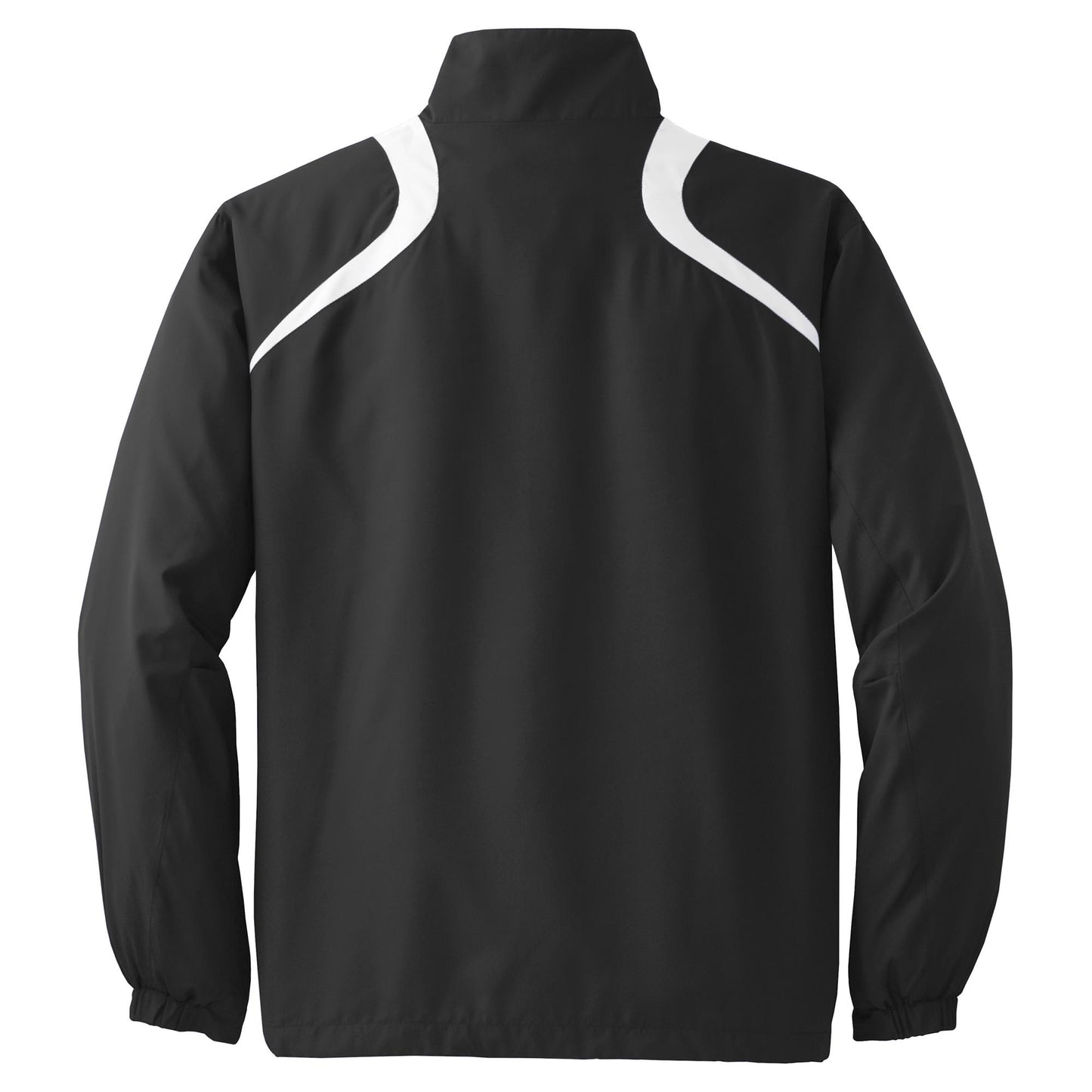 Black/True Red Windbreaker - Sport-Tek - Lightweight Fabric