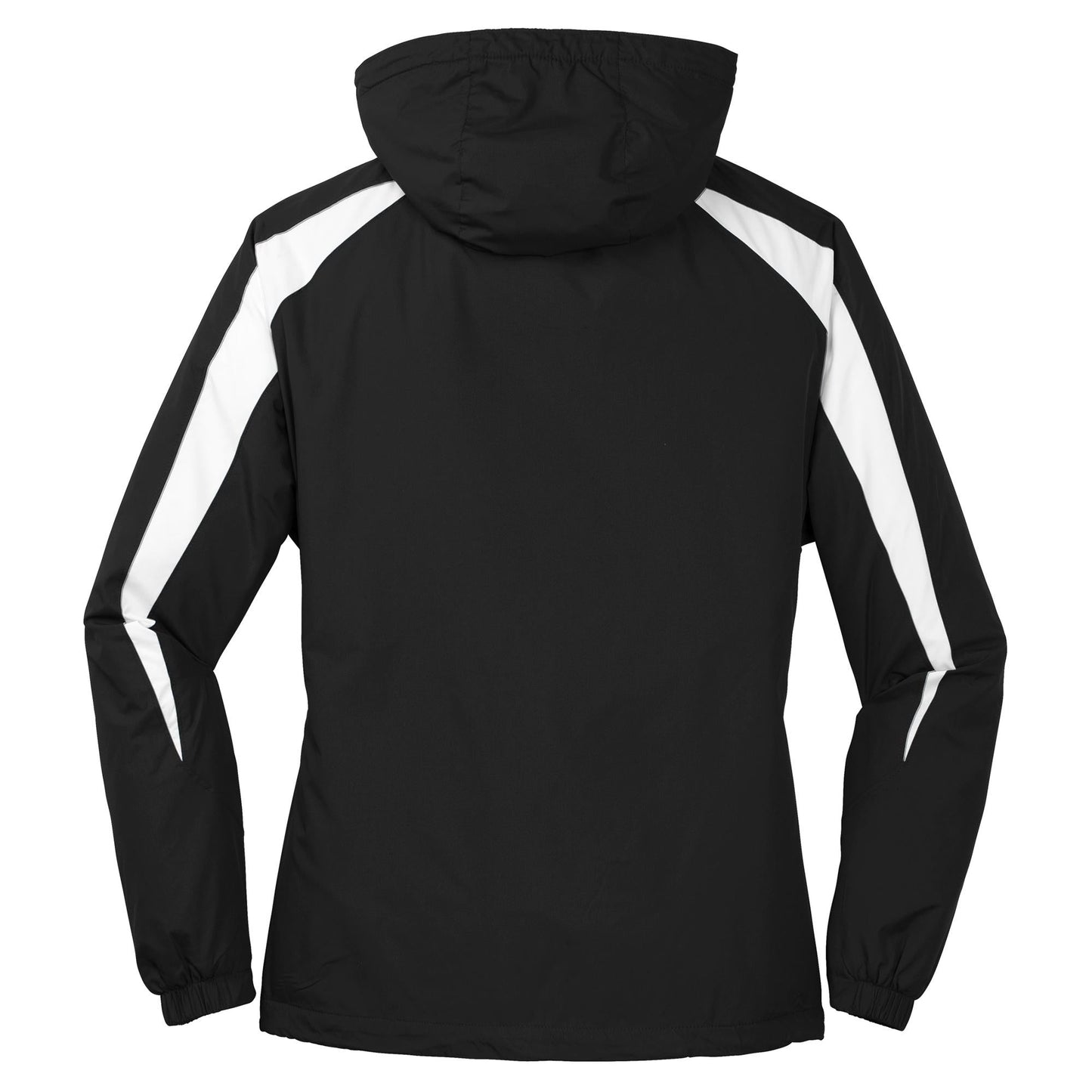 Black/White Jacket - Sport-Tek - Fleece-Lined Design
