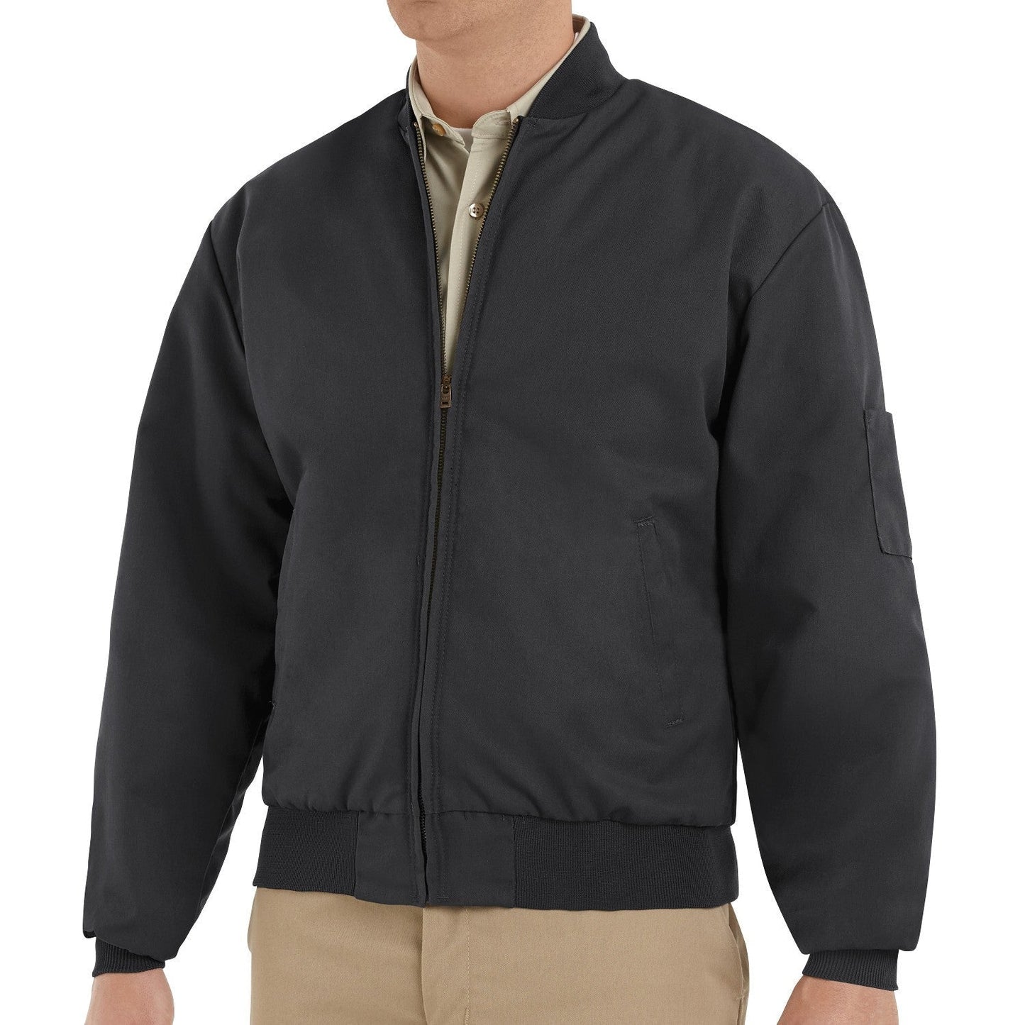 Black Lined Jacket - Red Kap - Durable and Stylish