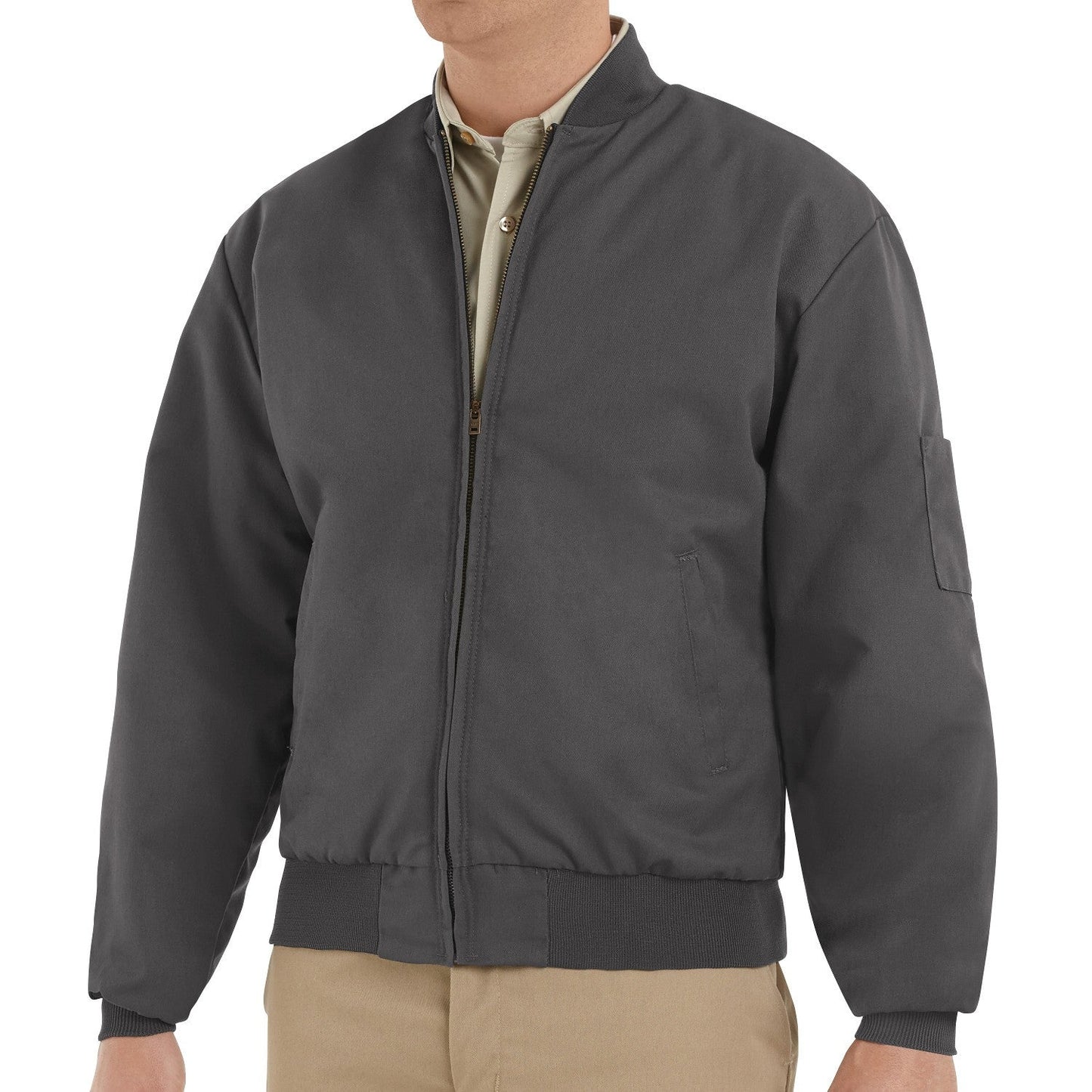 Black Lined Jacket - Red Kap - Durable and Stylish