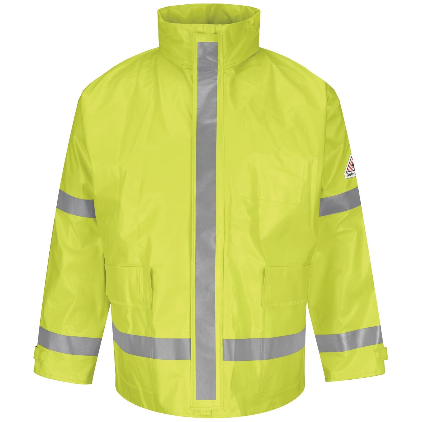 Yellow/Lime Jacket - Bulwark FR - Hi-Visibility Design