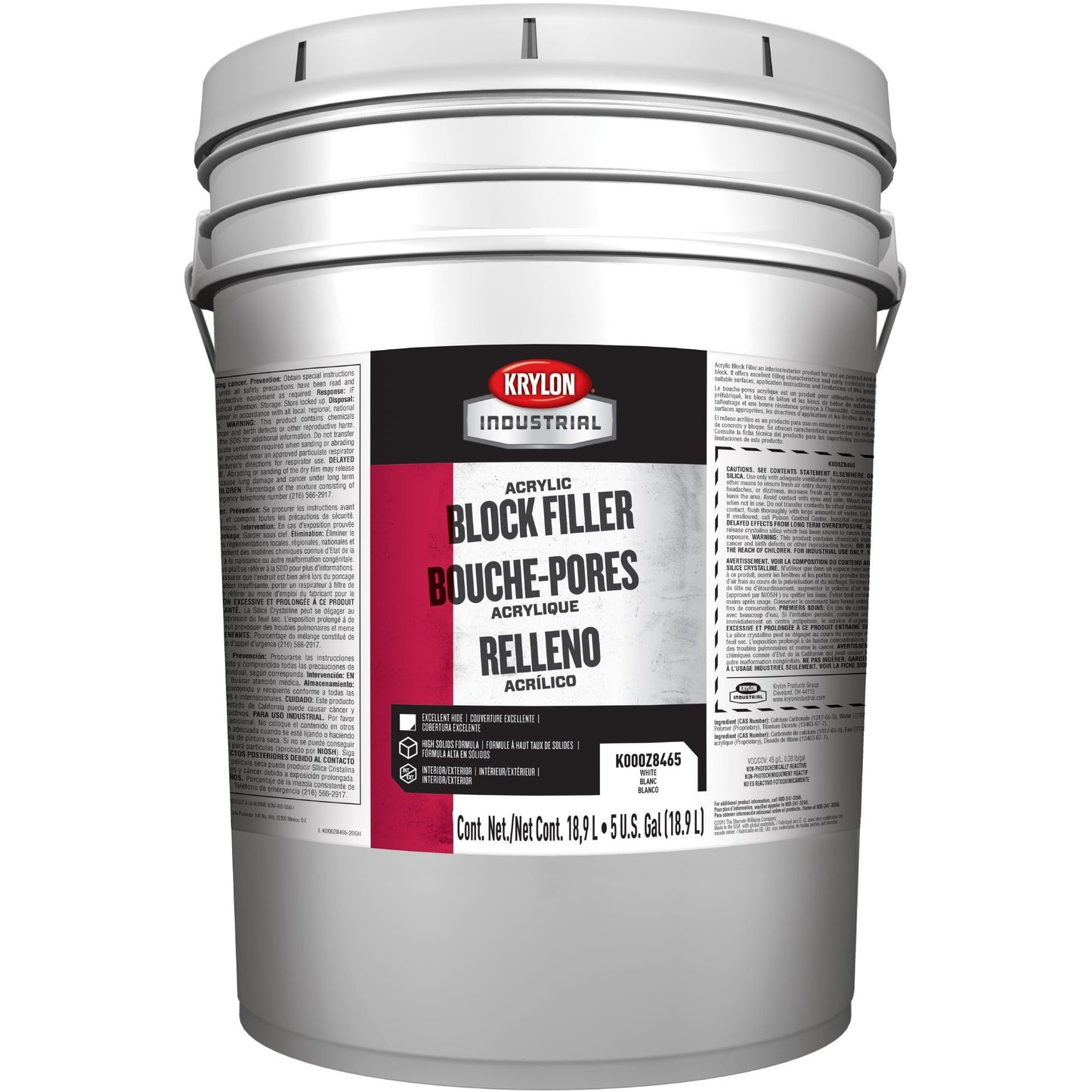 White Industrial Coatings - Krylon - Durable Filler