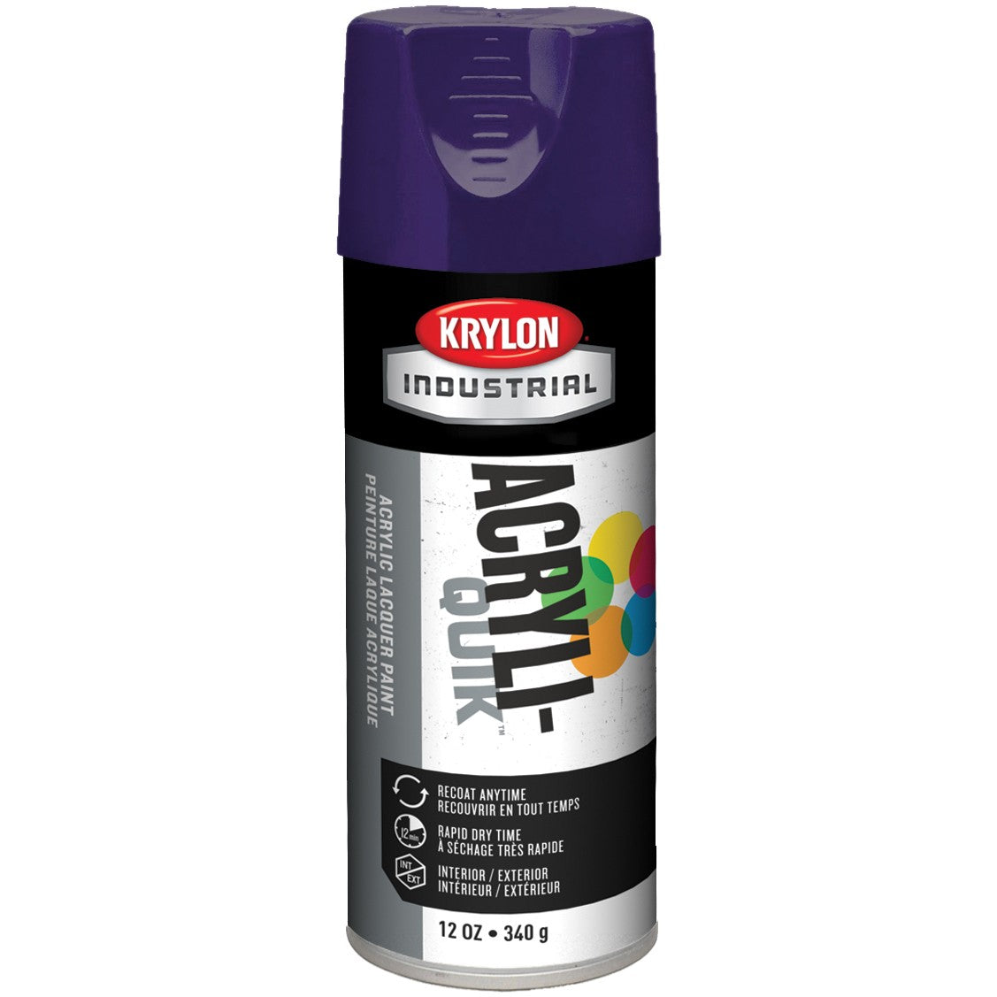 Crystal Clear Industrial Aerosols - Krylon - Fast-Drying Paint