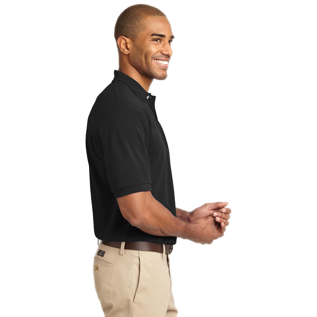Dark Green Polo Shirt - Port Authority - Soft Pique
