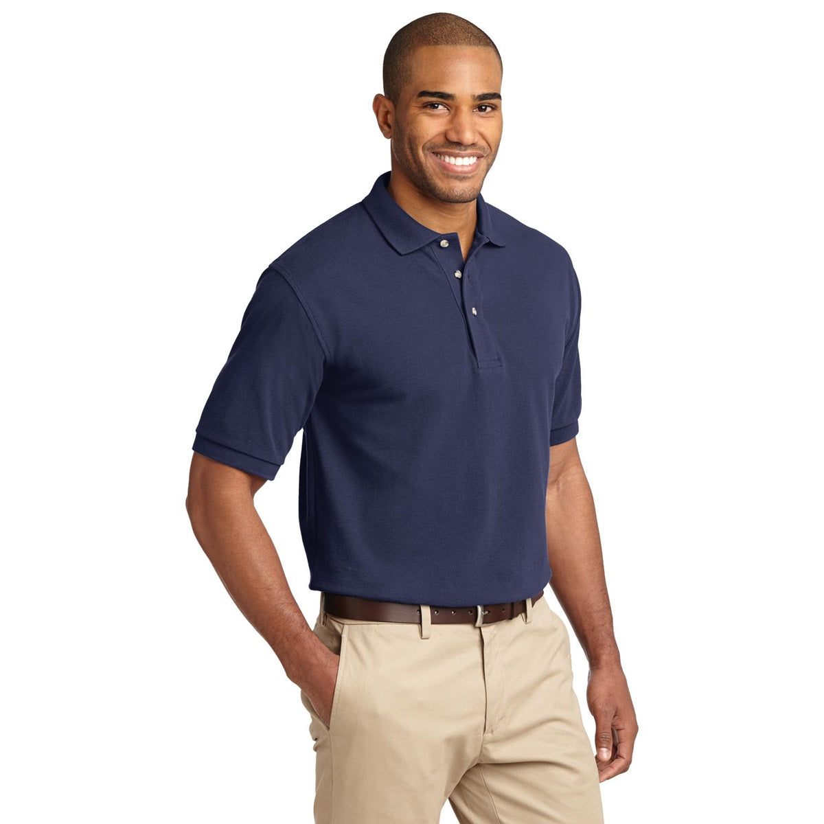 Dark Green Polo Shirt - Port Authority - Soft Pique