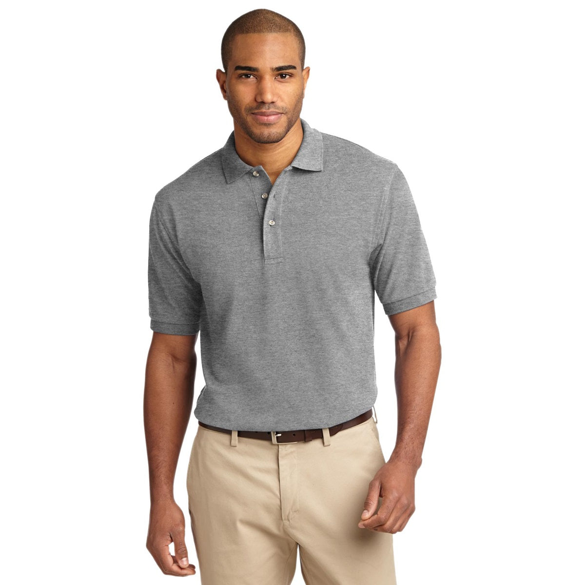 Dark Green Polo Shirt - Port Authority - Soft Pique