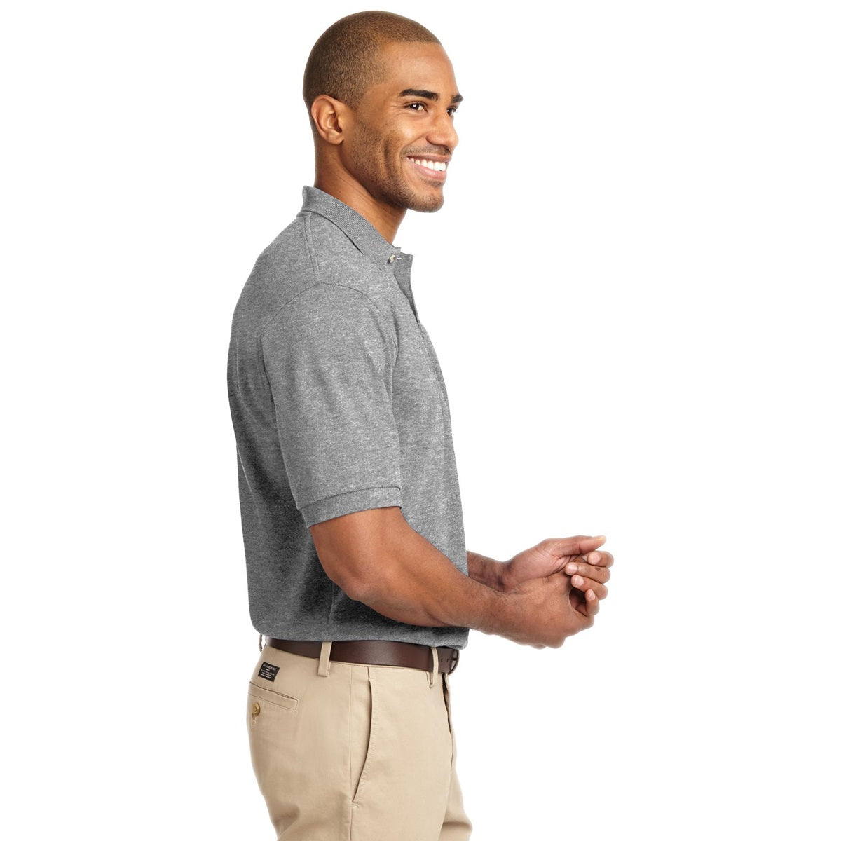 Dark Green Polo Shirt - Port Authority - Soft Pique