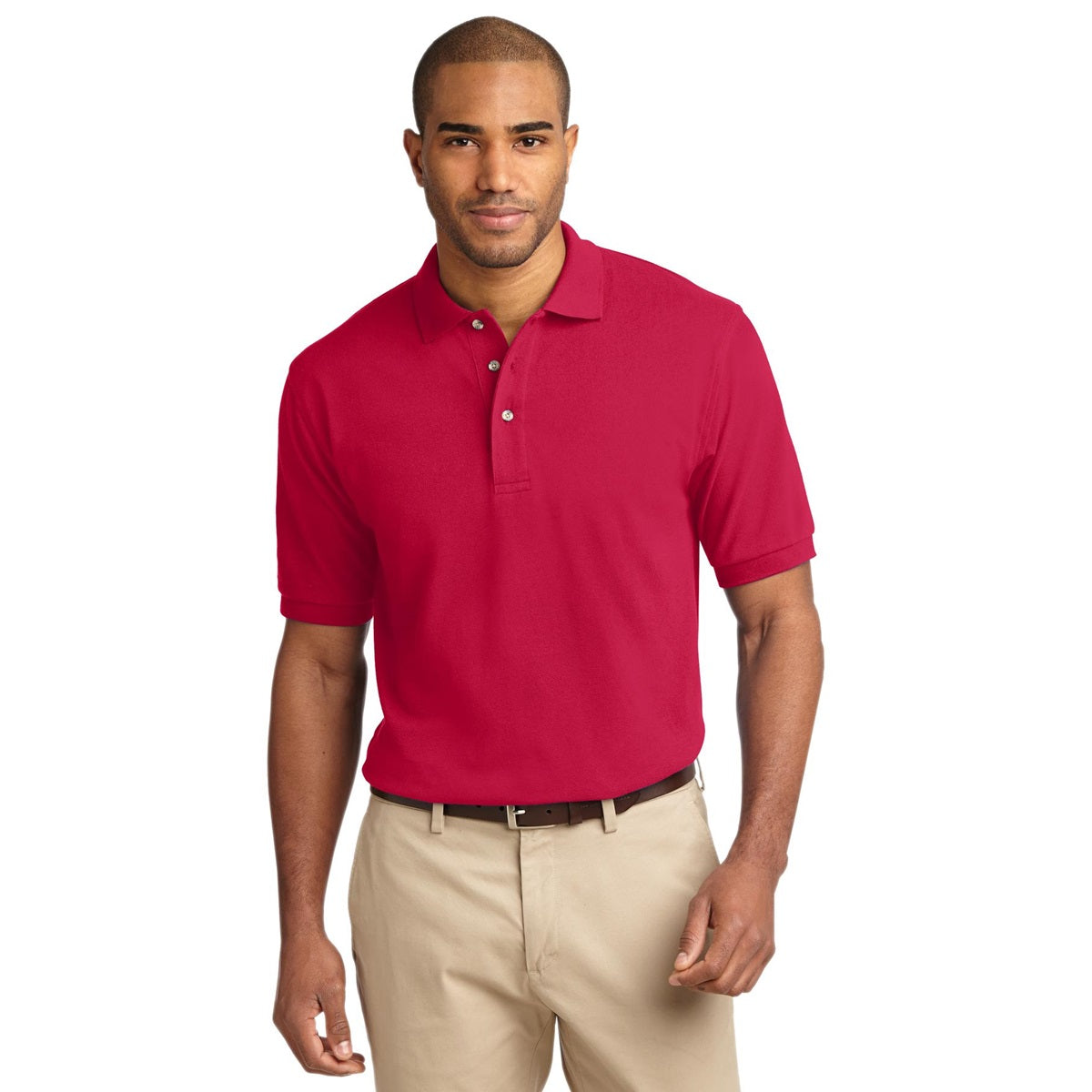 Dark Green Polo Shirt - Port Authority - Soft Pique