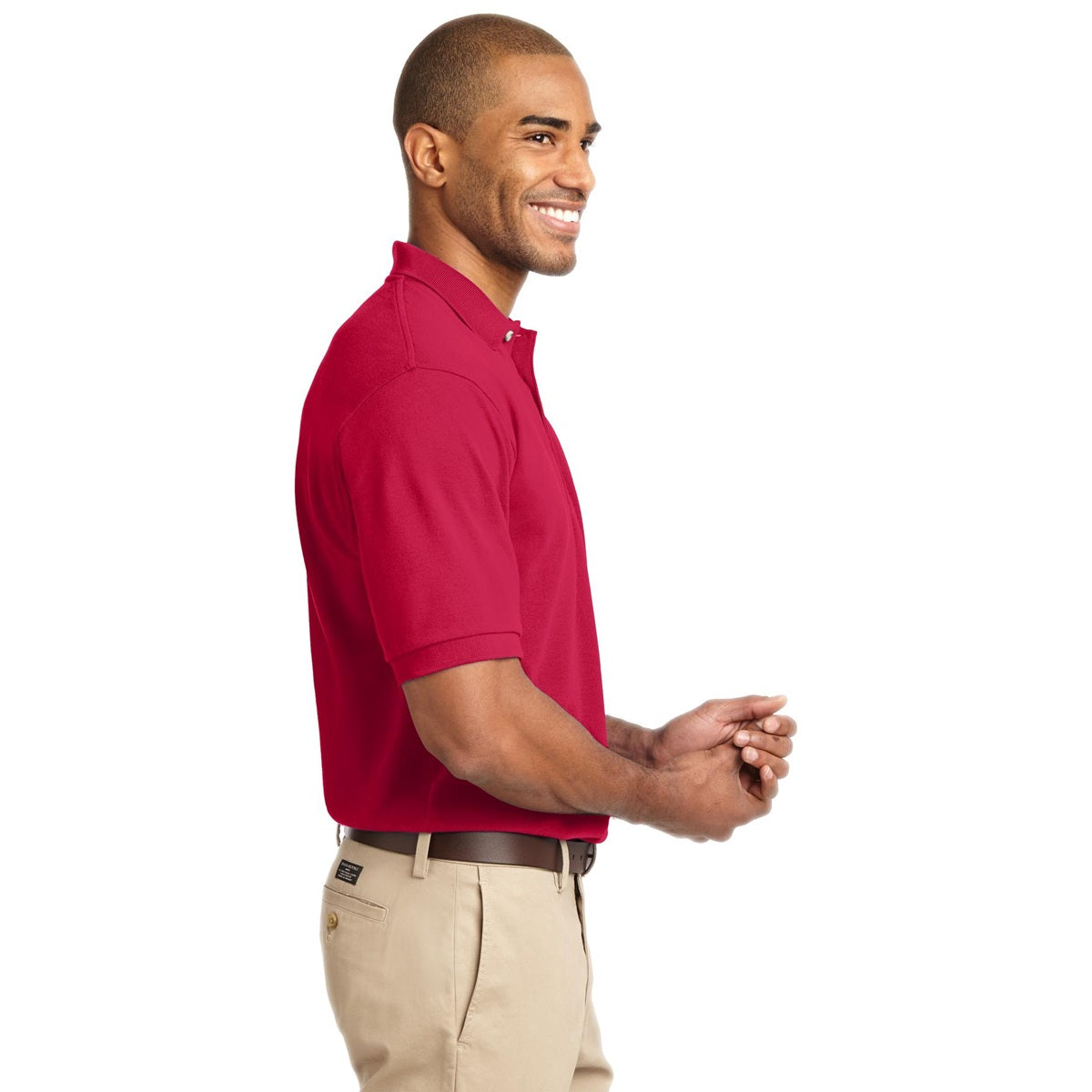 Dark Green Polo Shirt - Port Authority - Soft Pique
