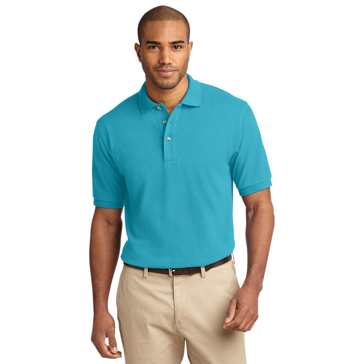 Dark Green Polo Shirt - Port Authority - Soft Pique