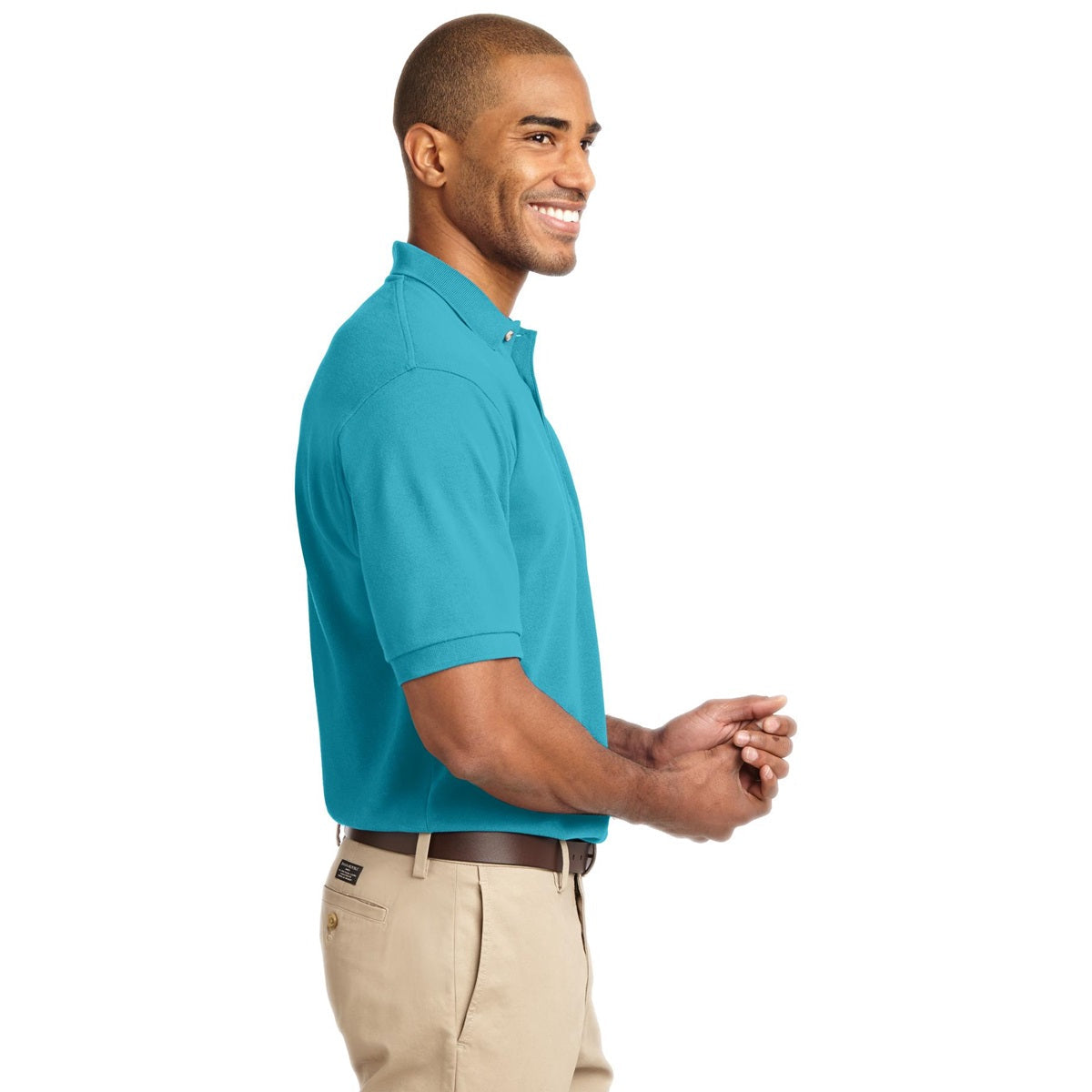 Dark Green Polo Shirt - Port Authority - Soft Pique