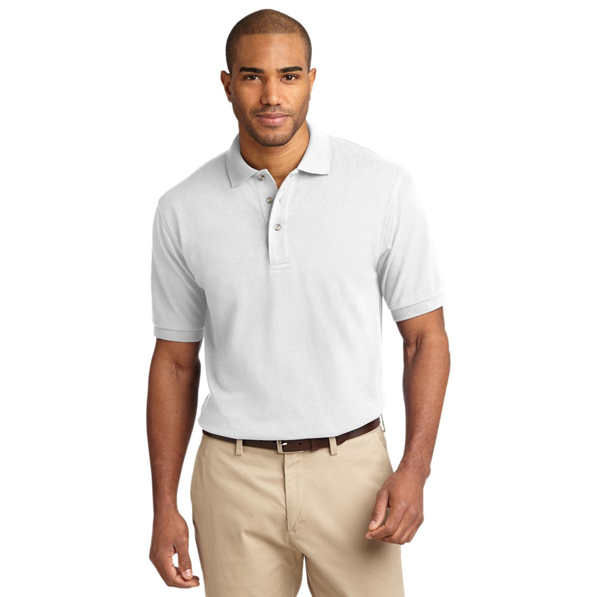 Dark Green Polo Shirt - Port Authority - Soft Pique