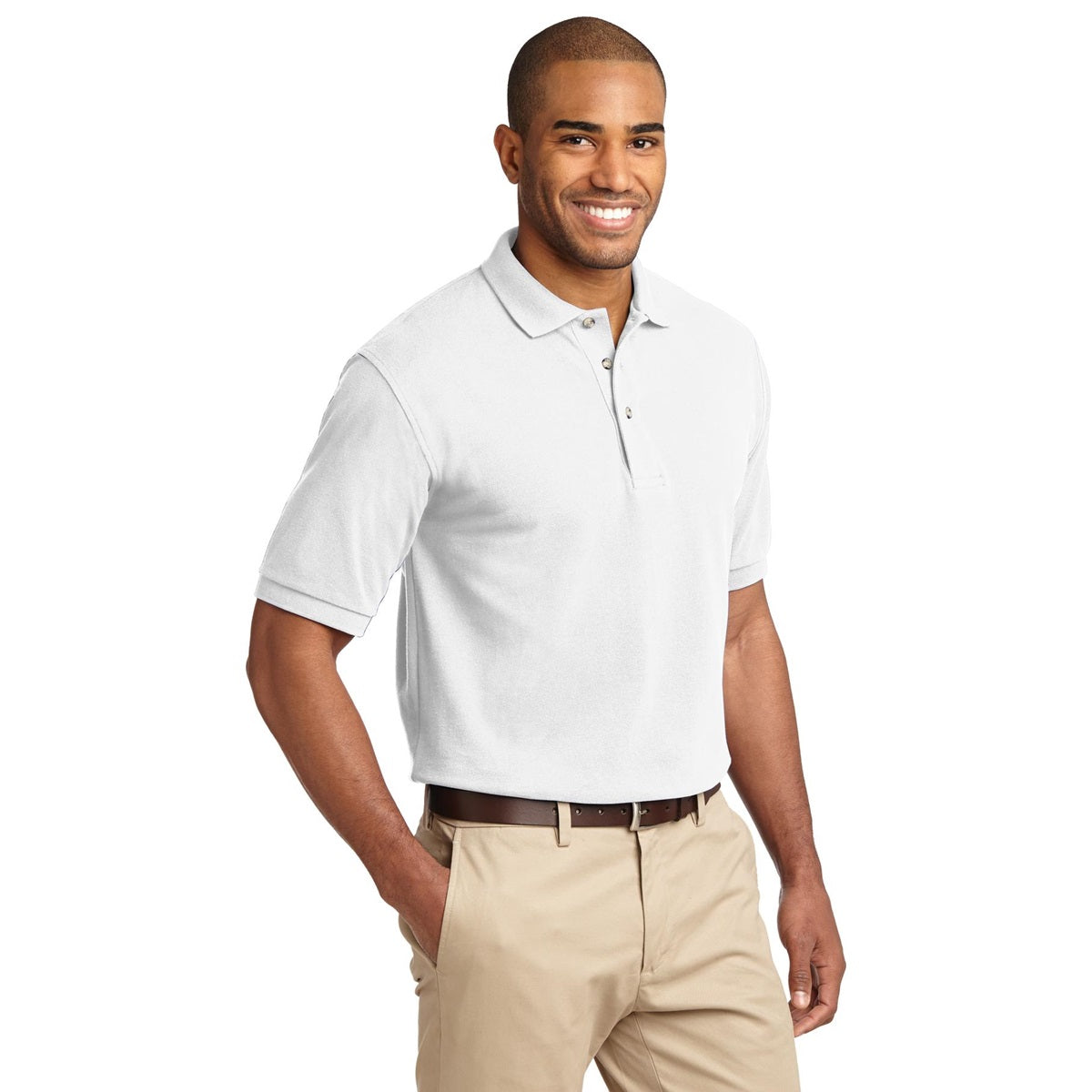 Dark Green Polo Shirt - Port Authority - Soft Pique