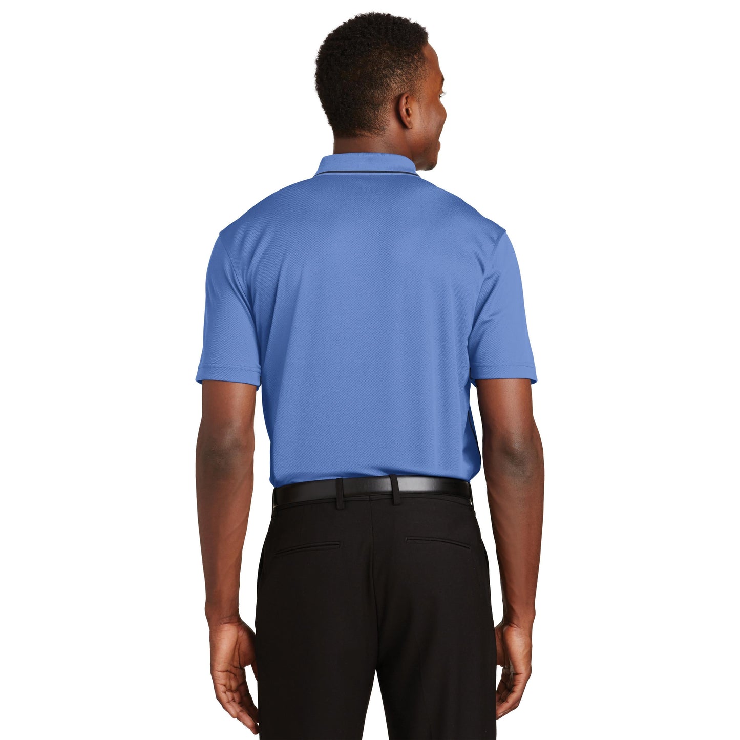Black/White Polo Shirt - Sport-Tek - Moisture-Wicking