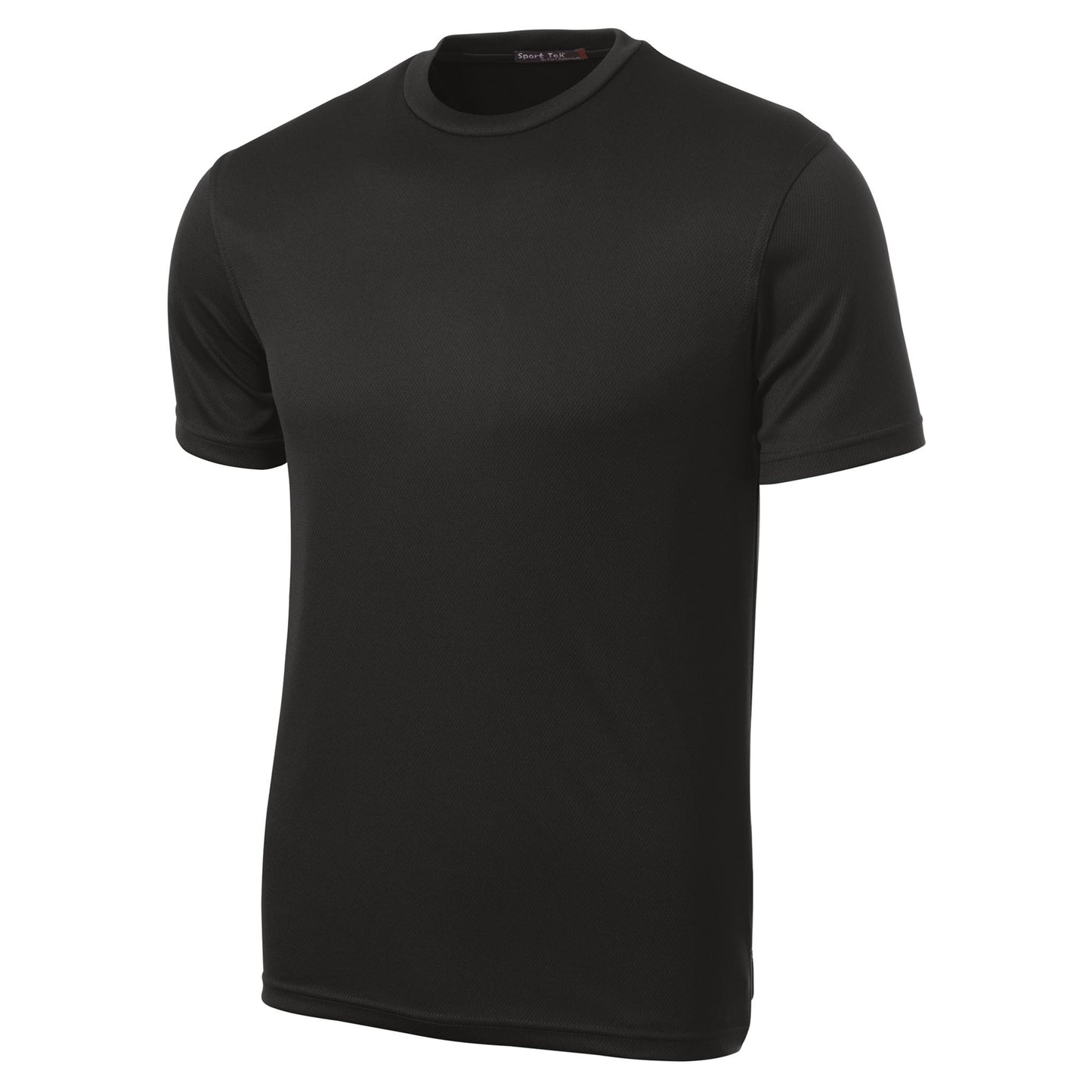 Black T-Shirts - Sport-Tek - Lightweight Polyester - Cool Fit