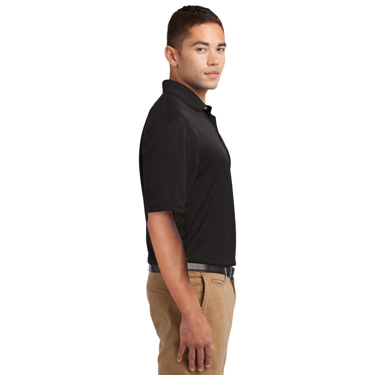 Black Polo Shirt - Sport-Tek - Breathable Fabric