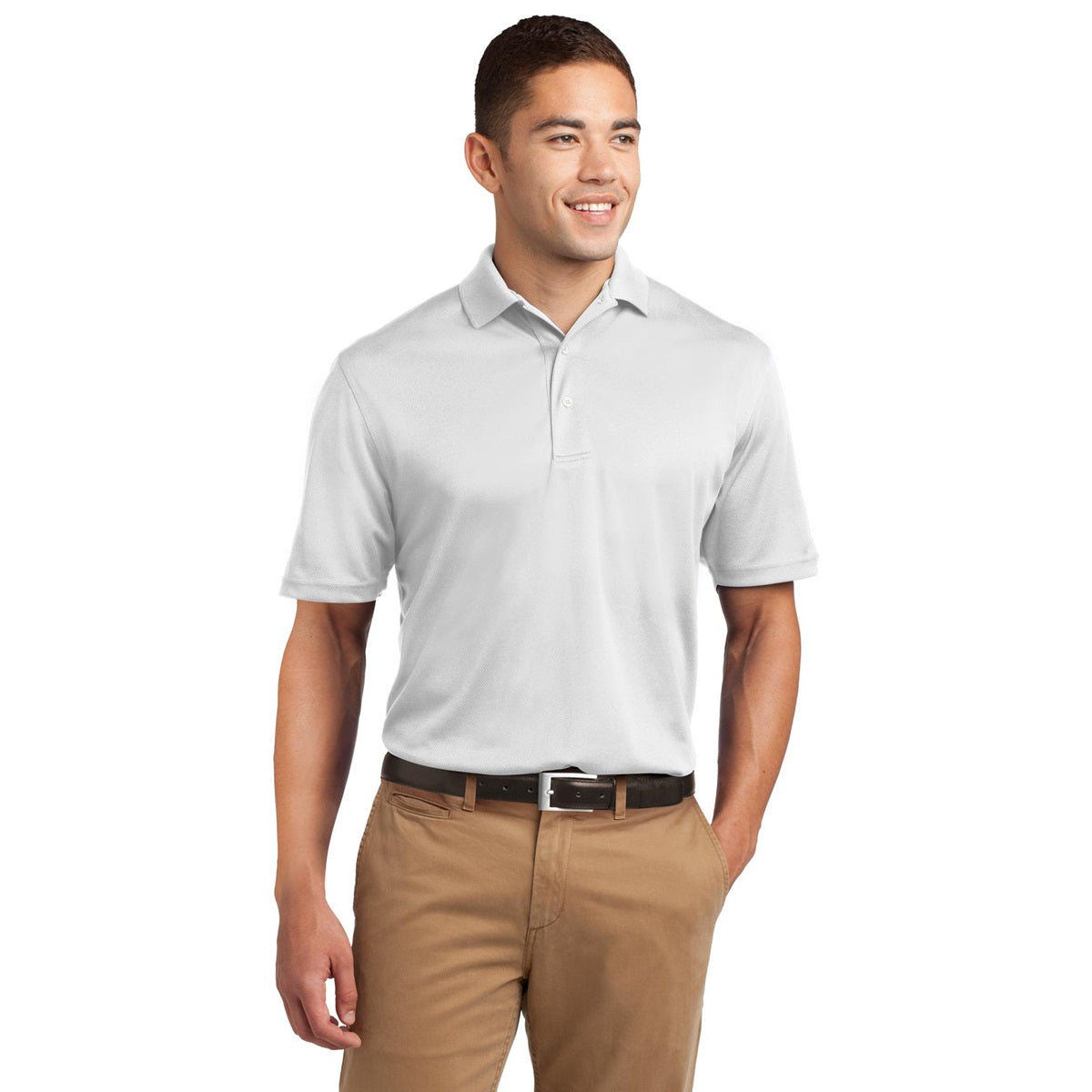 Black Polo Shirt - Sport-Tek - Breathable Fabric