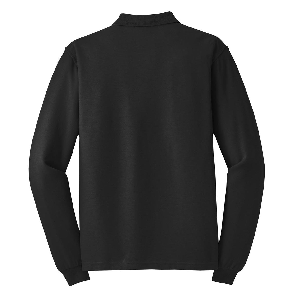 Black Polo Shirt - Port Authority - Soft Silk Touch