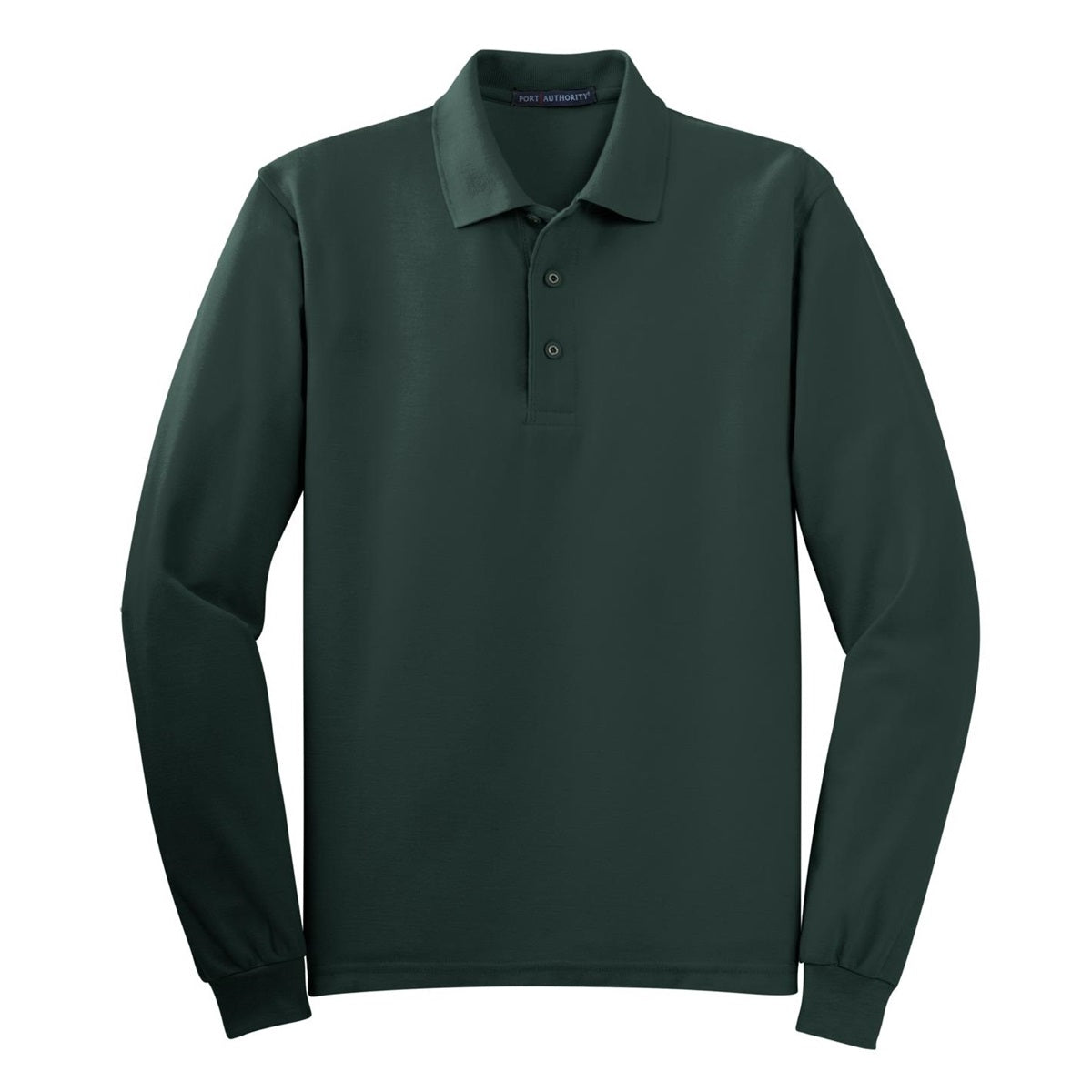 Black Polo Shirt - Port Authority - Soft Silk Touch