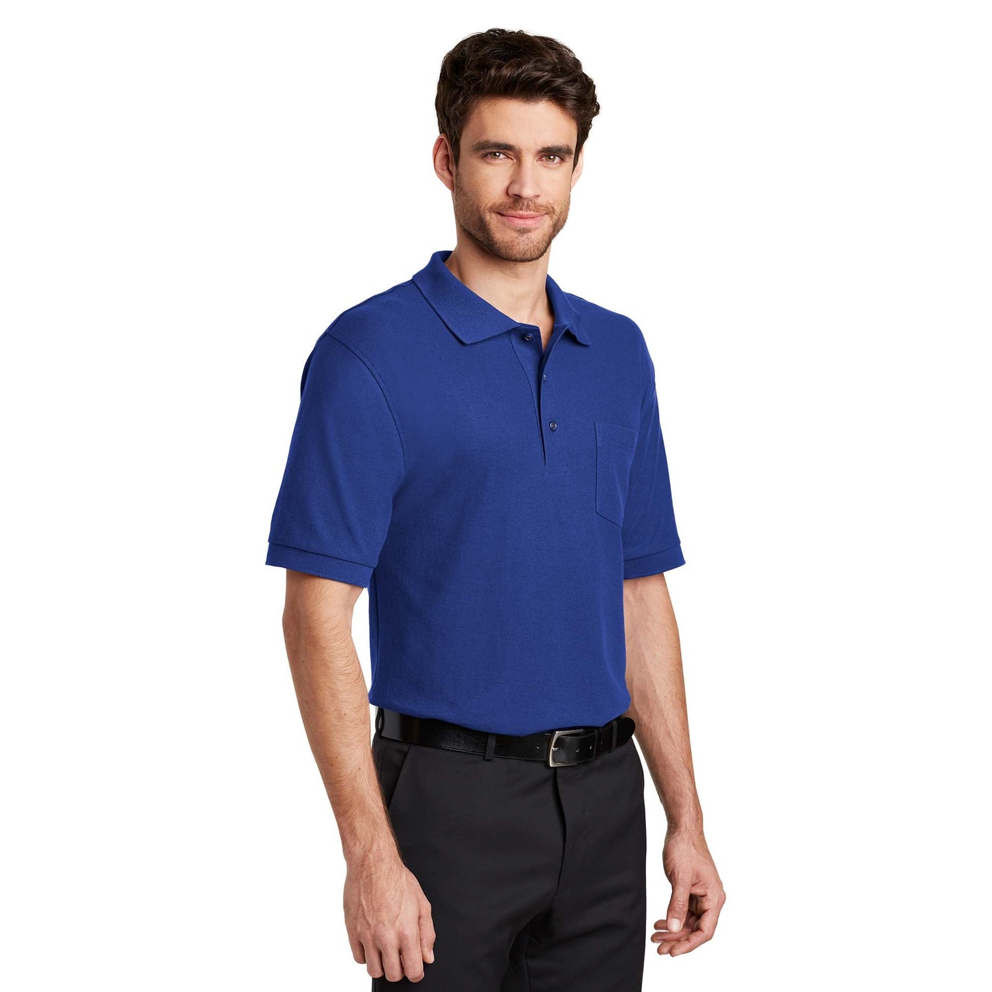 Black Polo Shirts - Port Authority - Stylish Touch