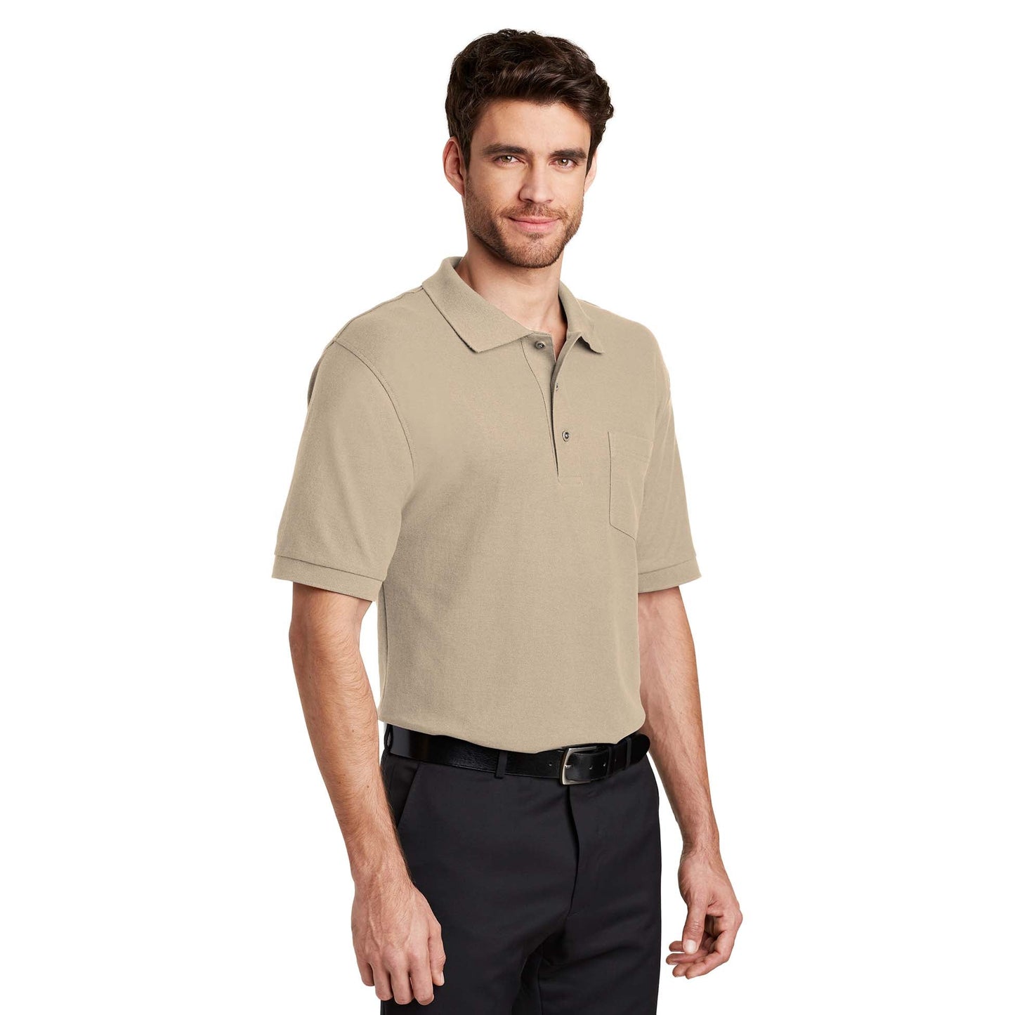 Black Polo Shirts - Port Authority - Stylish Touch