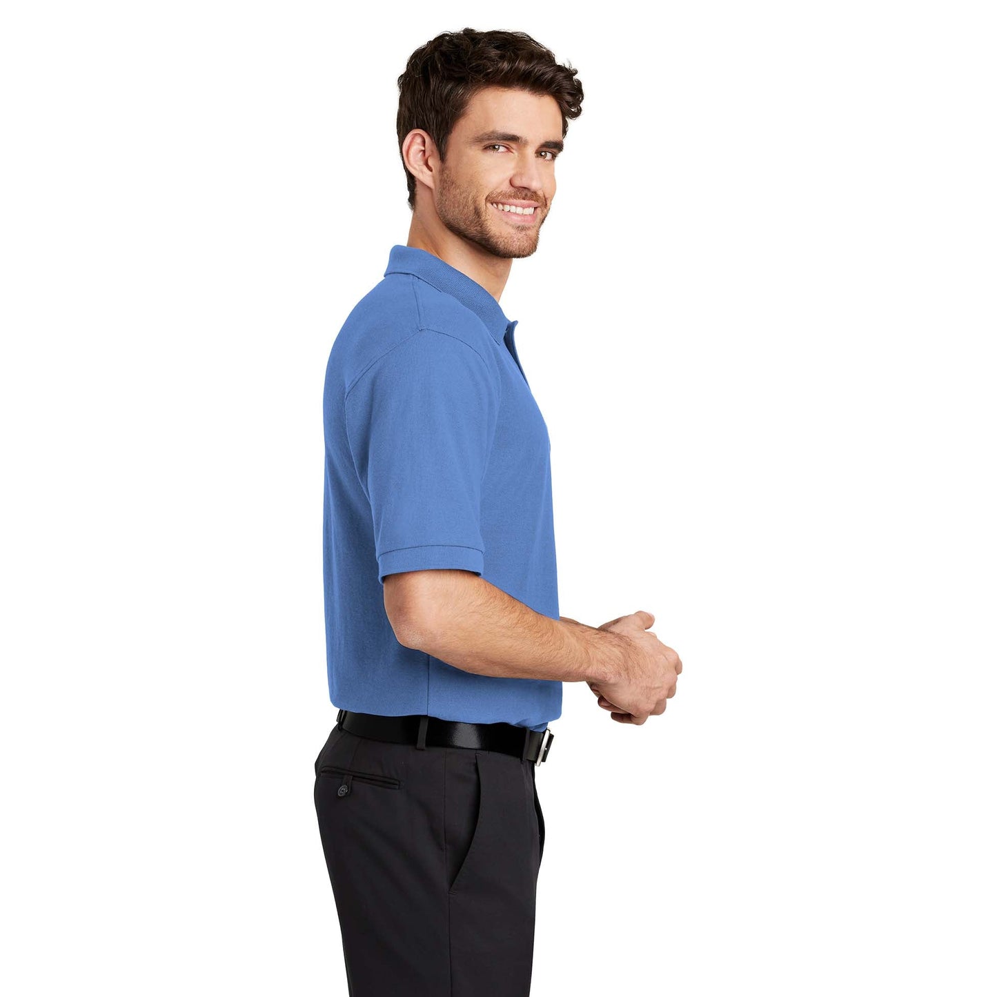 Black Polo Shirts - Port Authority - Stylish Touch