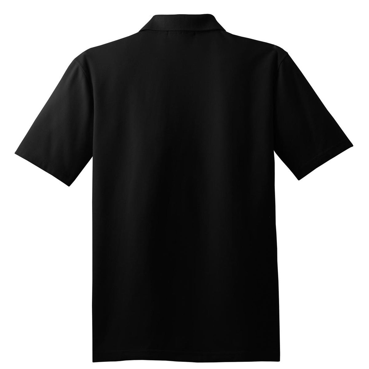 Black Polo Shirt - Port Authority - Stain-Resistant