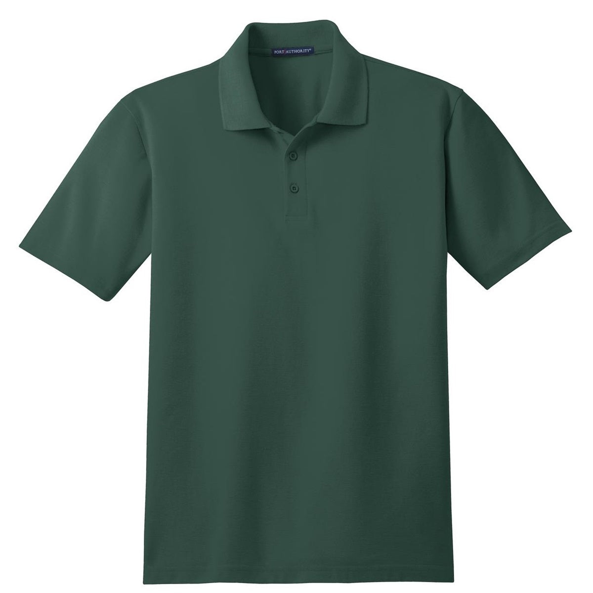 Black Polo Shirt - Port Authority - Stain-Resistant