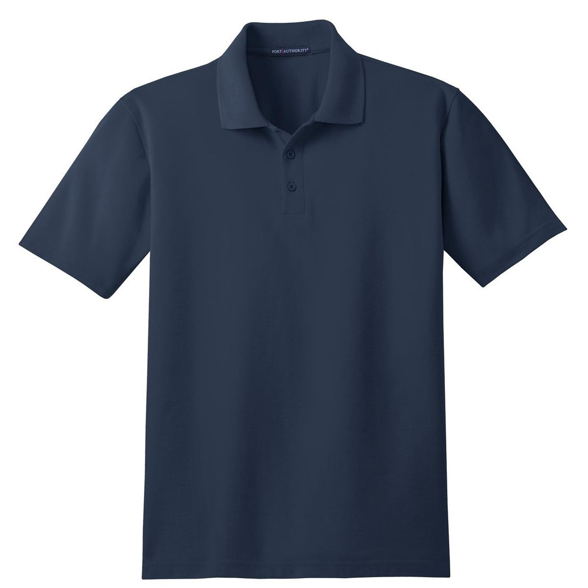 Black Polo Shirt - Port Authority - Stain-Resistant