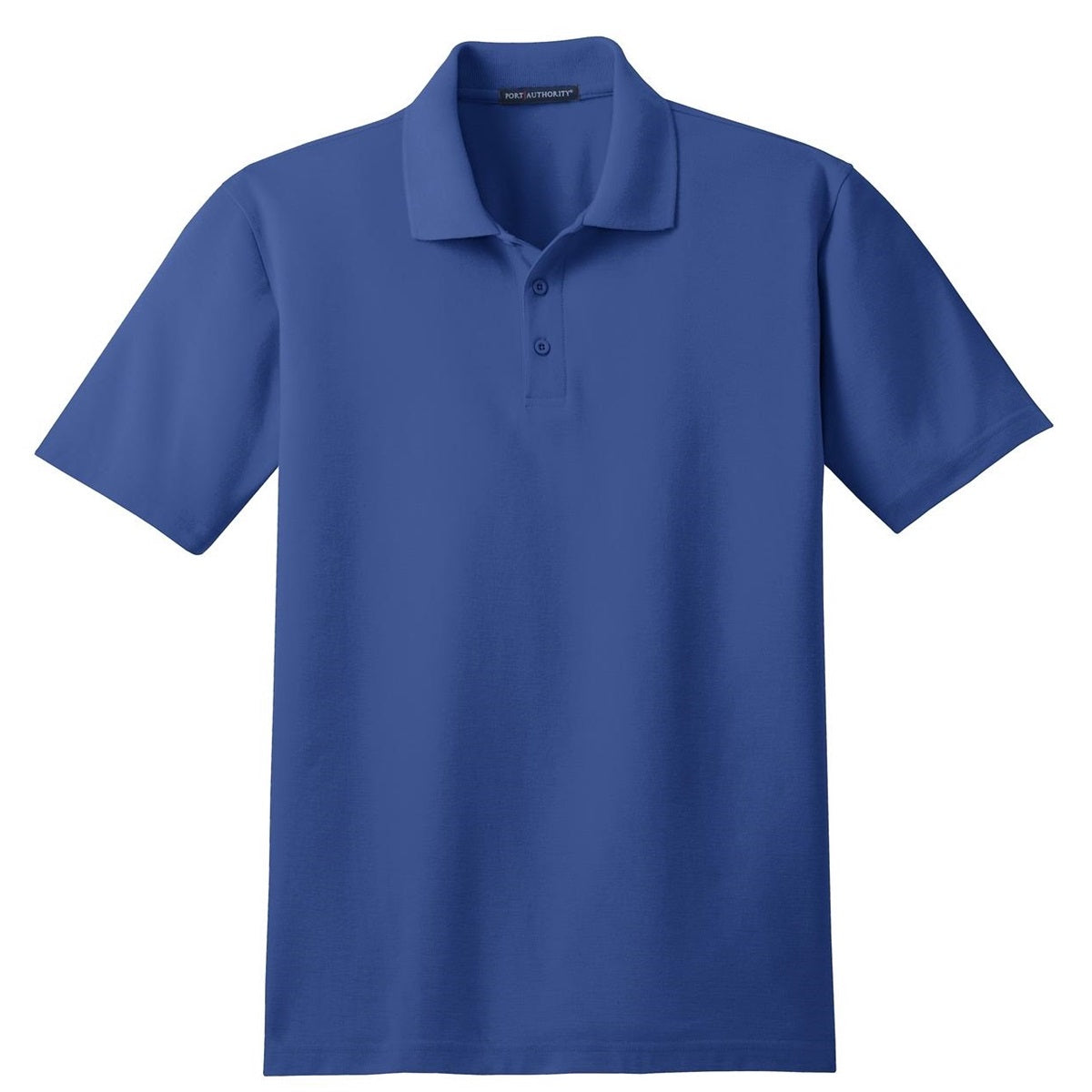 Black Polo Shirt - Port Authority - Stain-Resistant