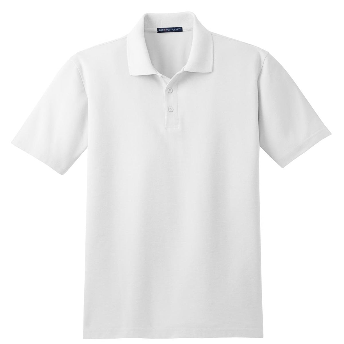 Black Polo Shirt - Port Authority - Stain-Resistant