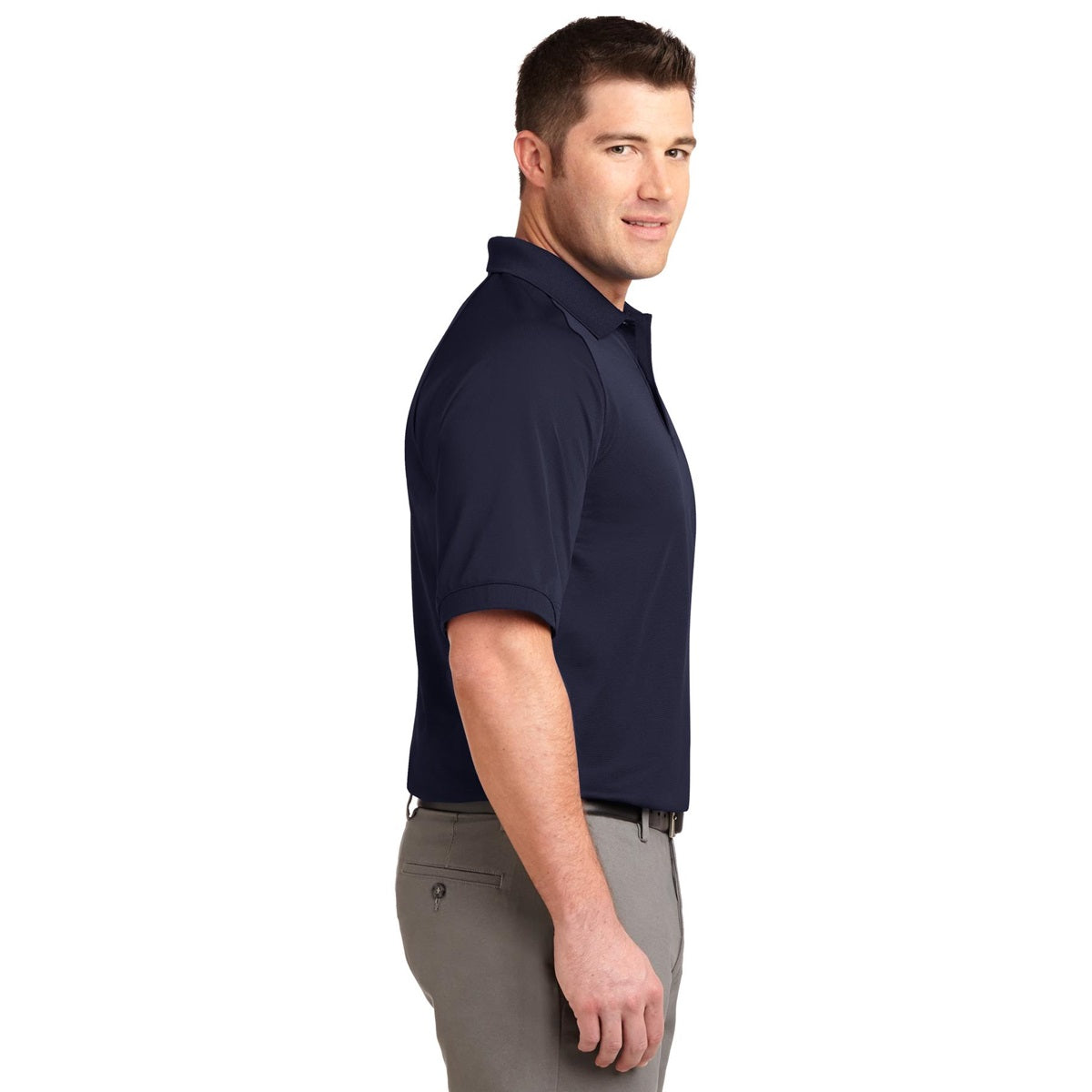 Black Polo Shirt - Port Authority - Elegant Design