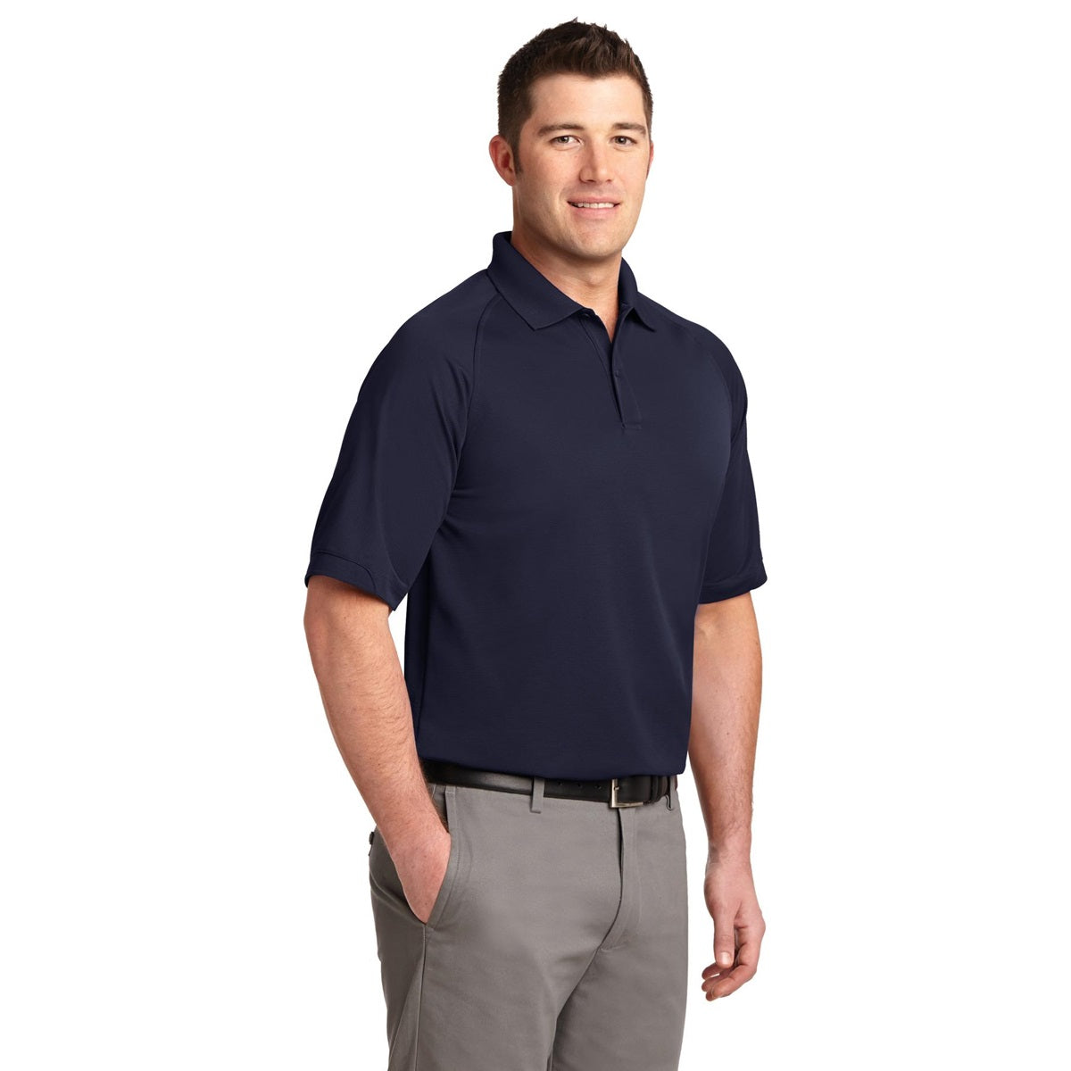 Black Polo Shirt - Port Authority - Elegant Design