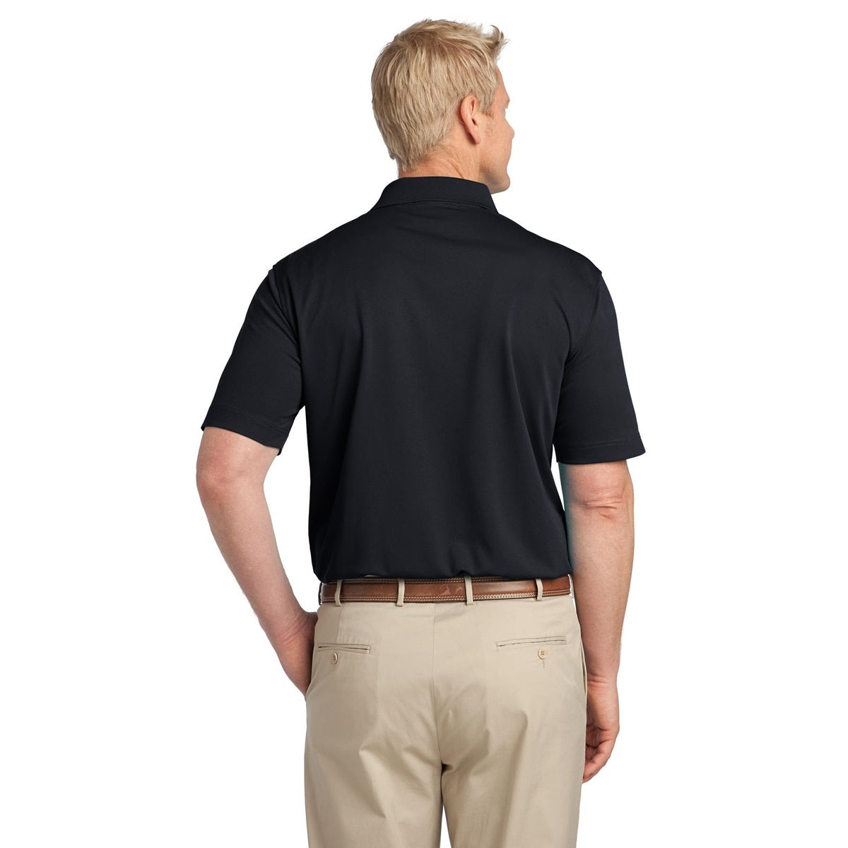 Black Polo Shirt - Port Authority - Moisture Wicking