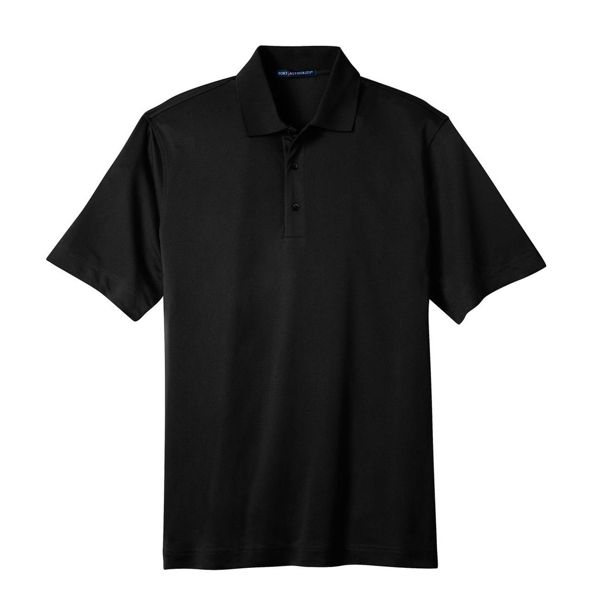 Black Polo Shirt - Port Authority - Moisture Wicking