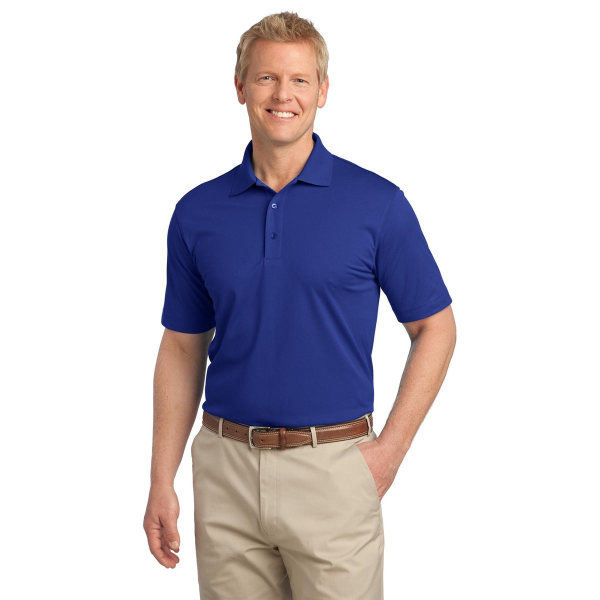 Black Polo Shirt - Port Authority - Moisture Wicking