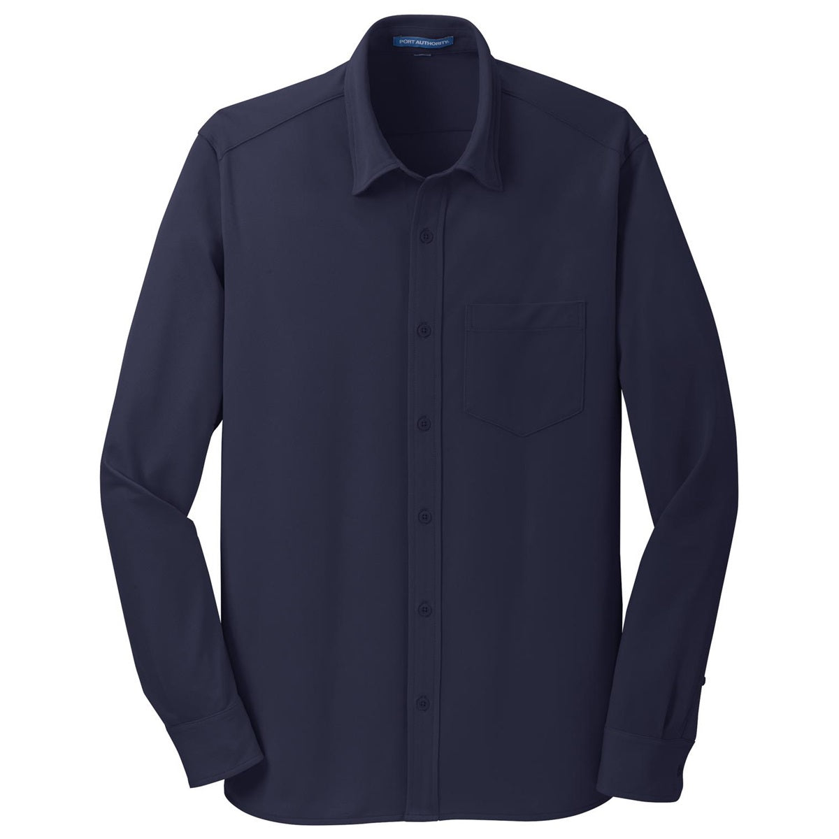 Battleship Grey Button Up Shirt - Port Authority - Soft