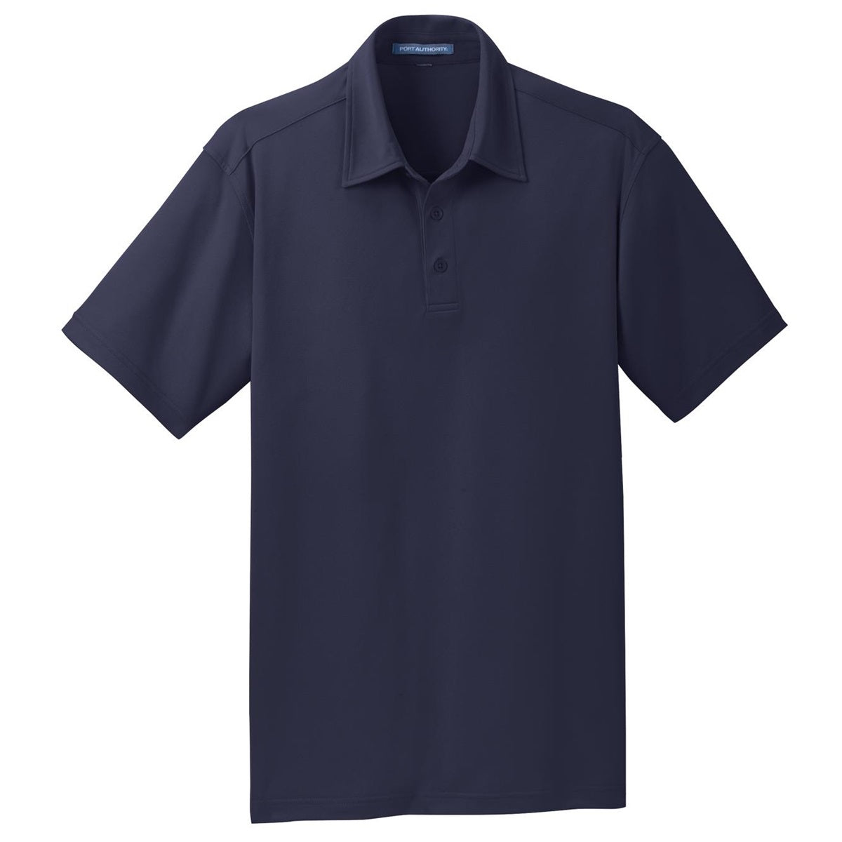 Battleship Grey Polo - Port Authority - Moisture Wicking