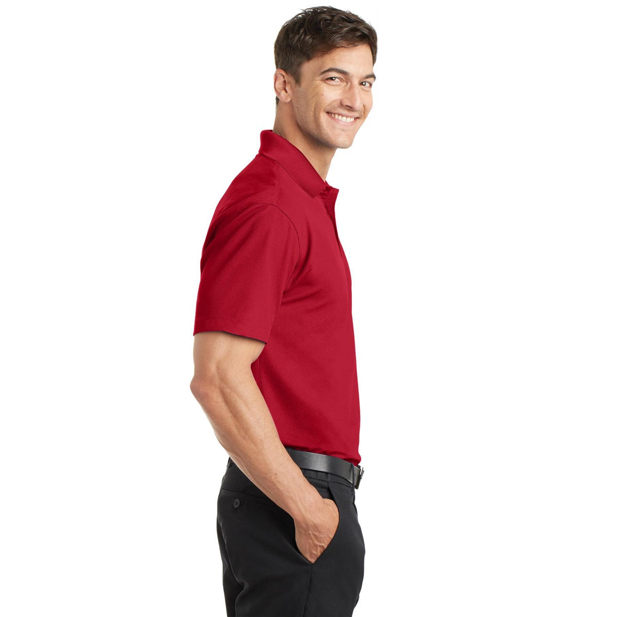 Autumn Orange Polo Shirts - Port Authority - Comfortable Fit