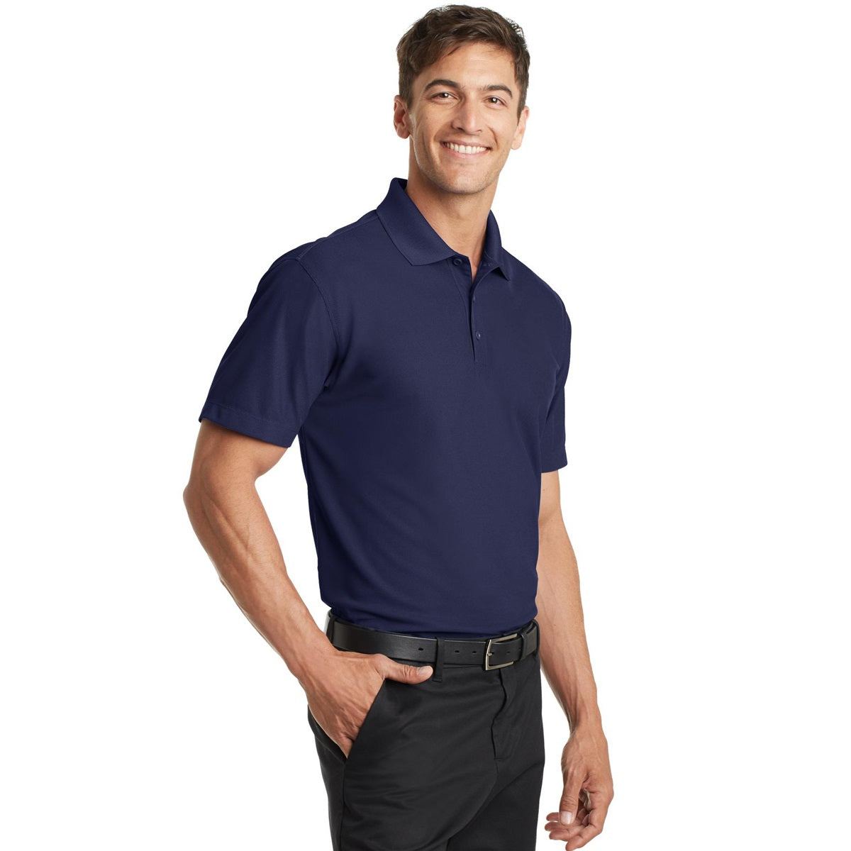 Autumn Orange Polo Shirts - Port Authority - Comfortable Fit