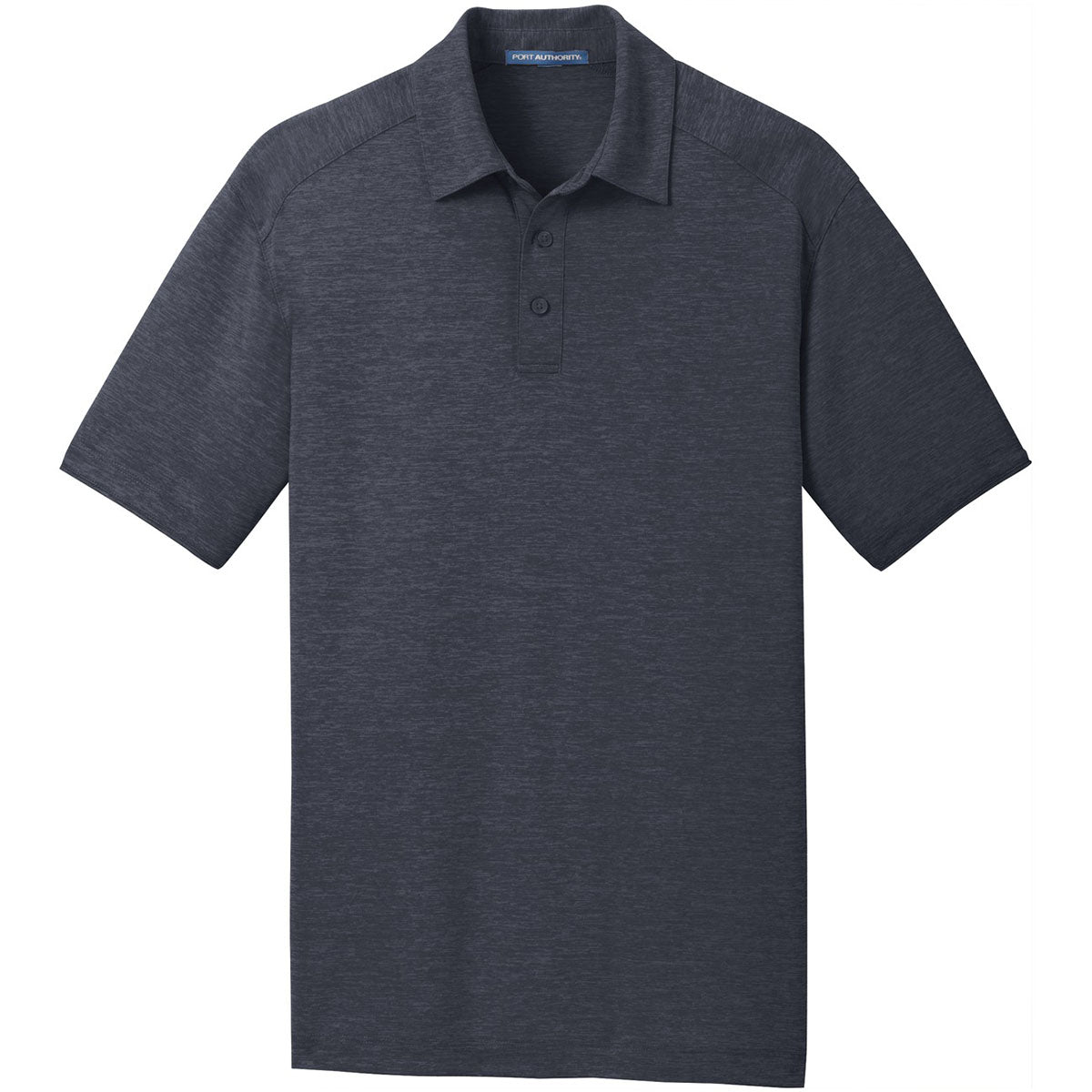 Dark Grey Polo Shirts - Port Authority - Stylish Comfort