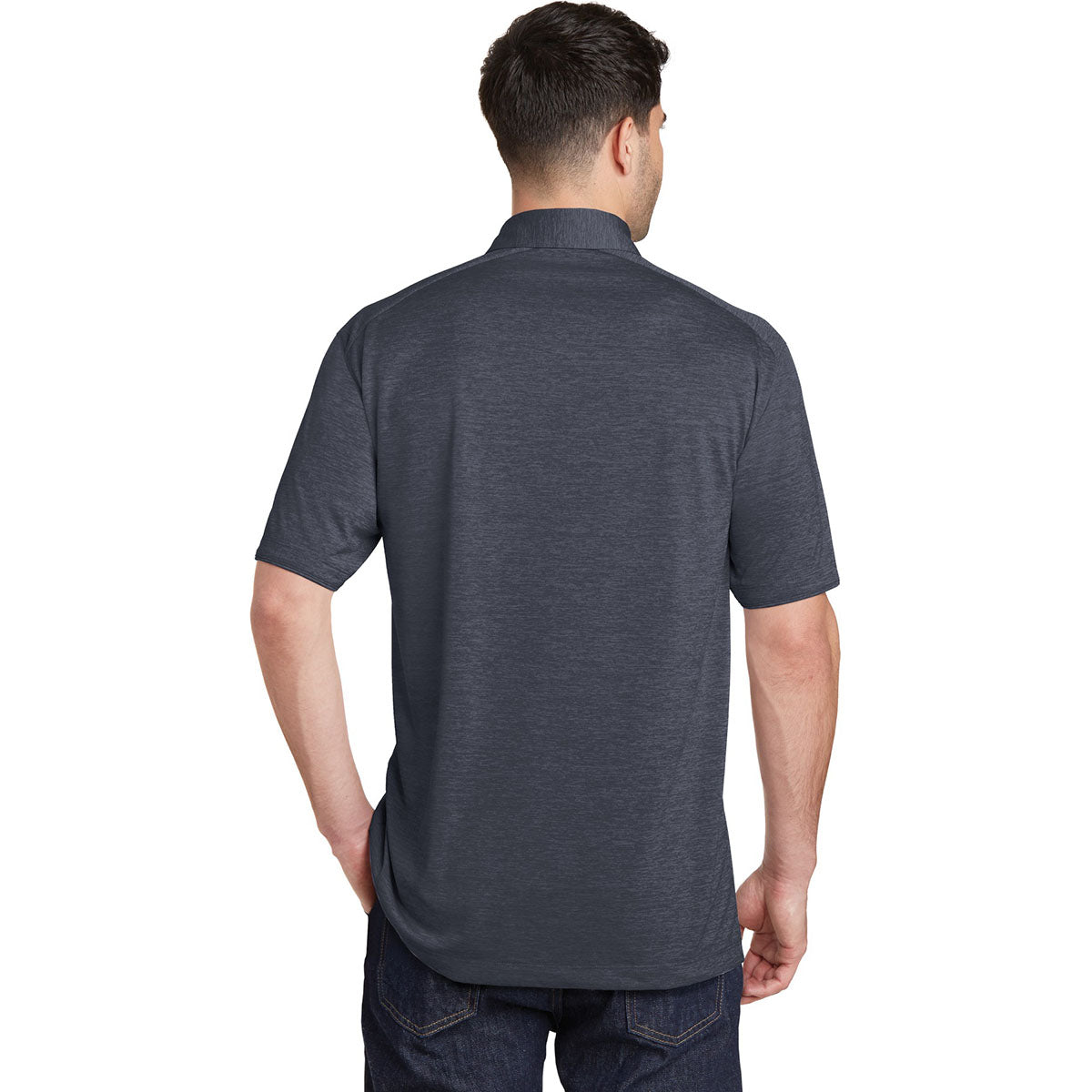 Dark Grey Polo Shirts - Port Authority - Stylish Comfort