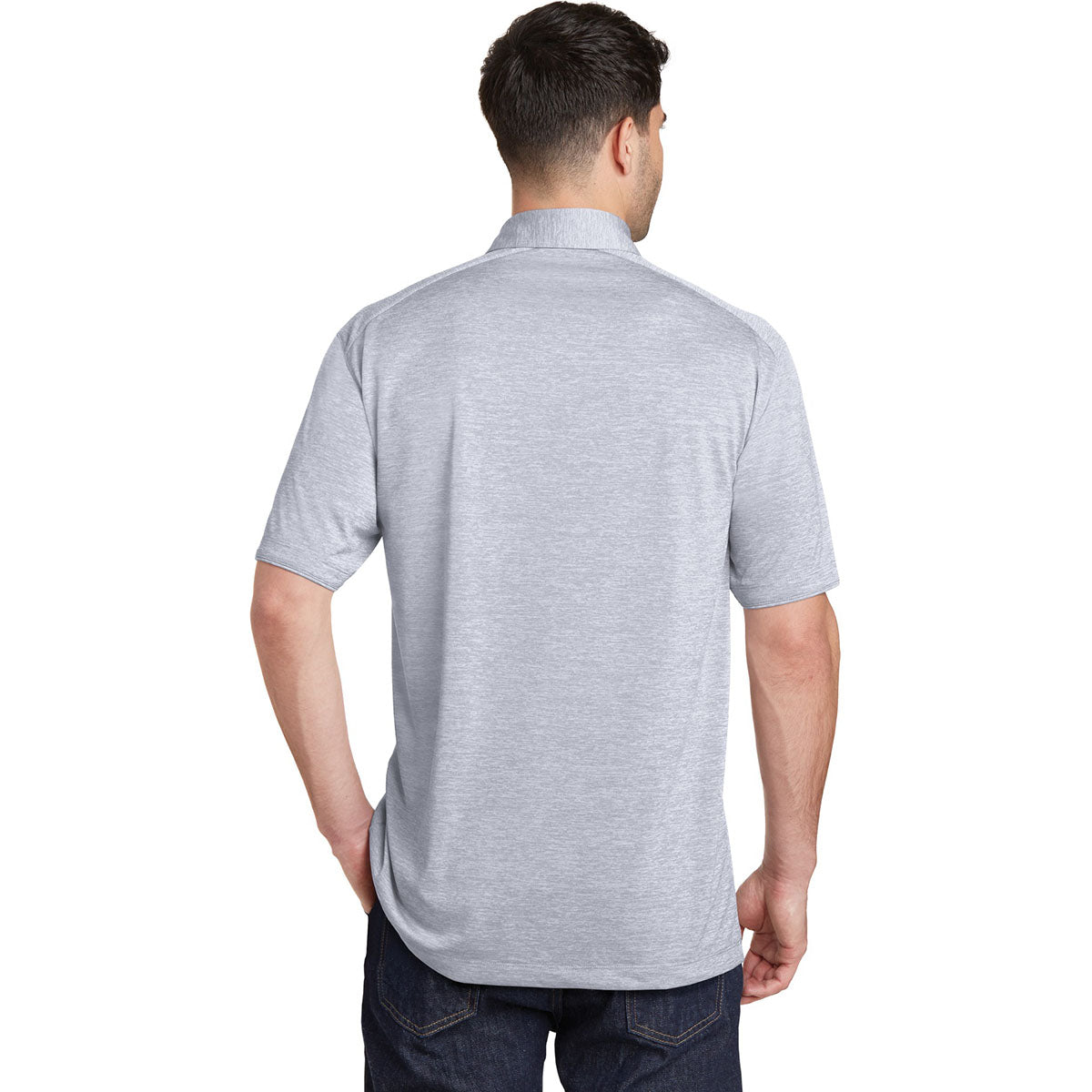 Dark Grey Polo Shirts - Port Authority - Stylish Comfort