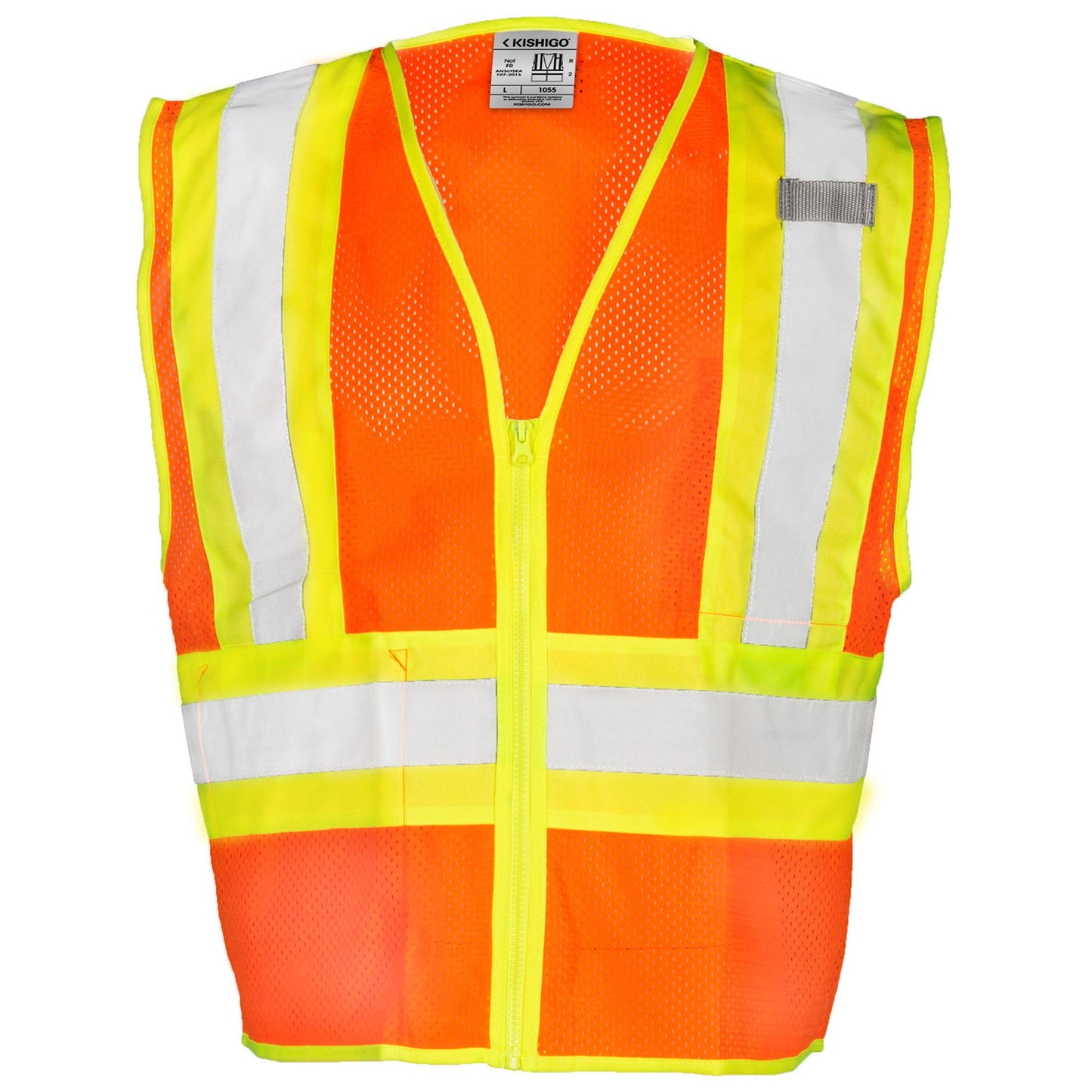 Orange Safety Vests - Kishigo - Ultra-Cool Mesh