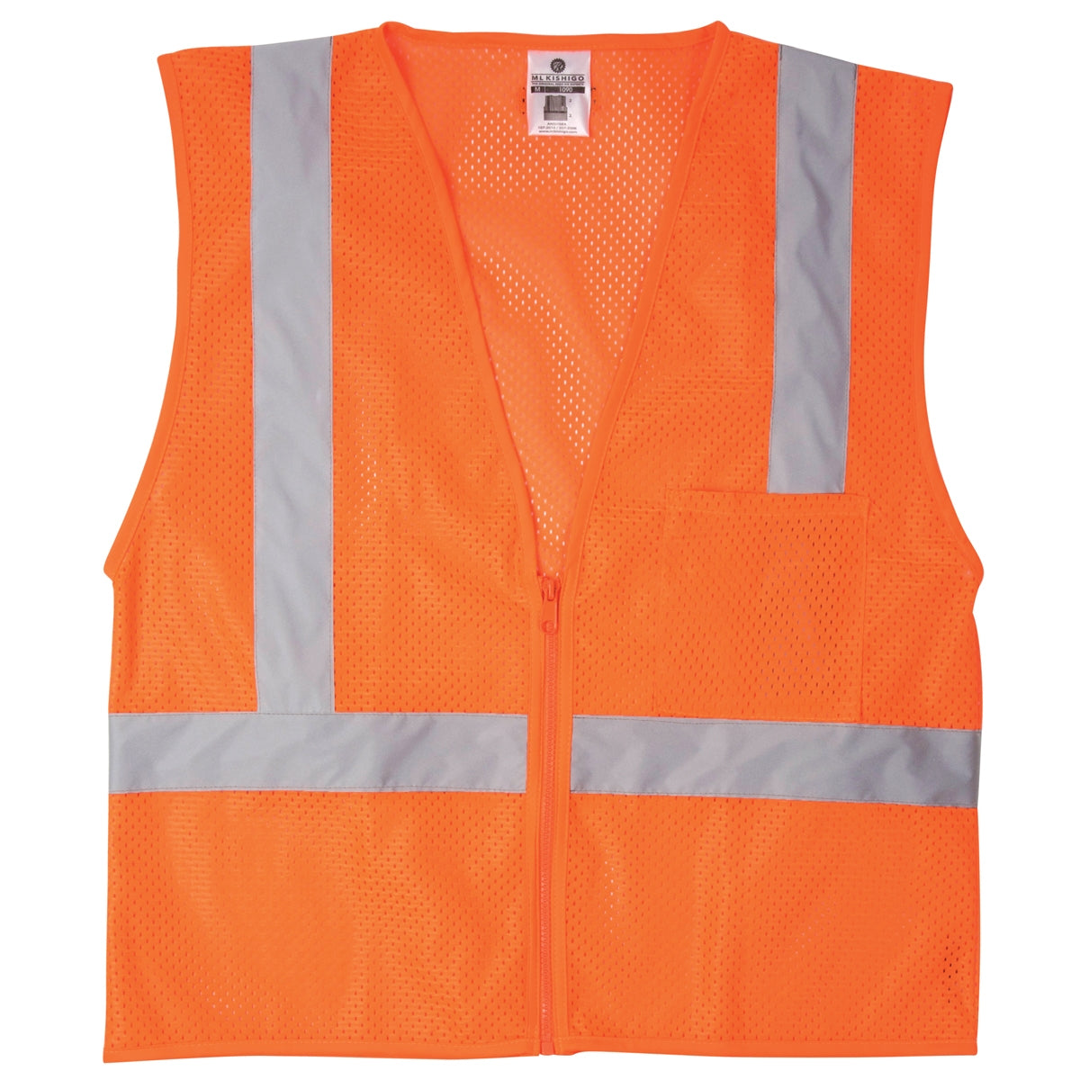 Yellow/Lime Safety Vests - Kishigo - Reflective Design