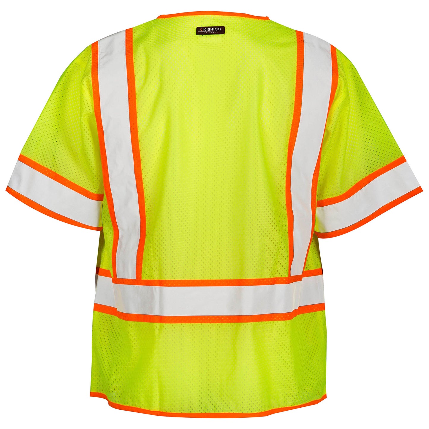 Yellow/Lime Safety Vest - Kishigo - Ultra-Cool Mesh