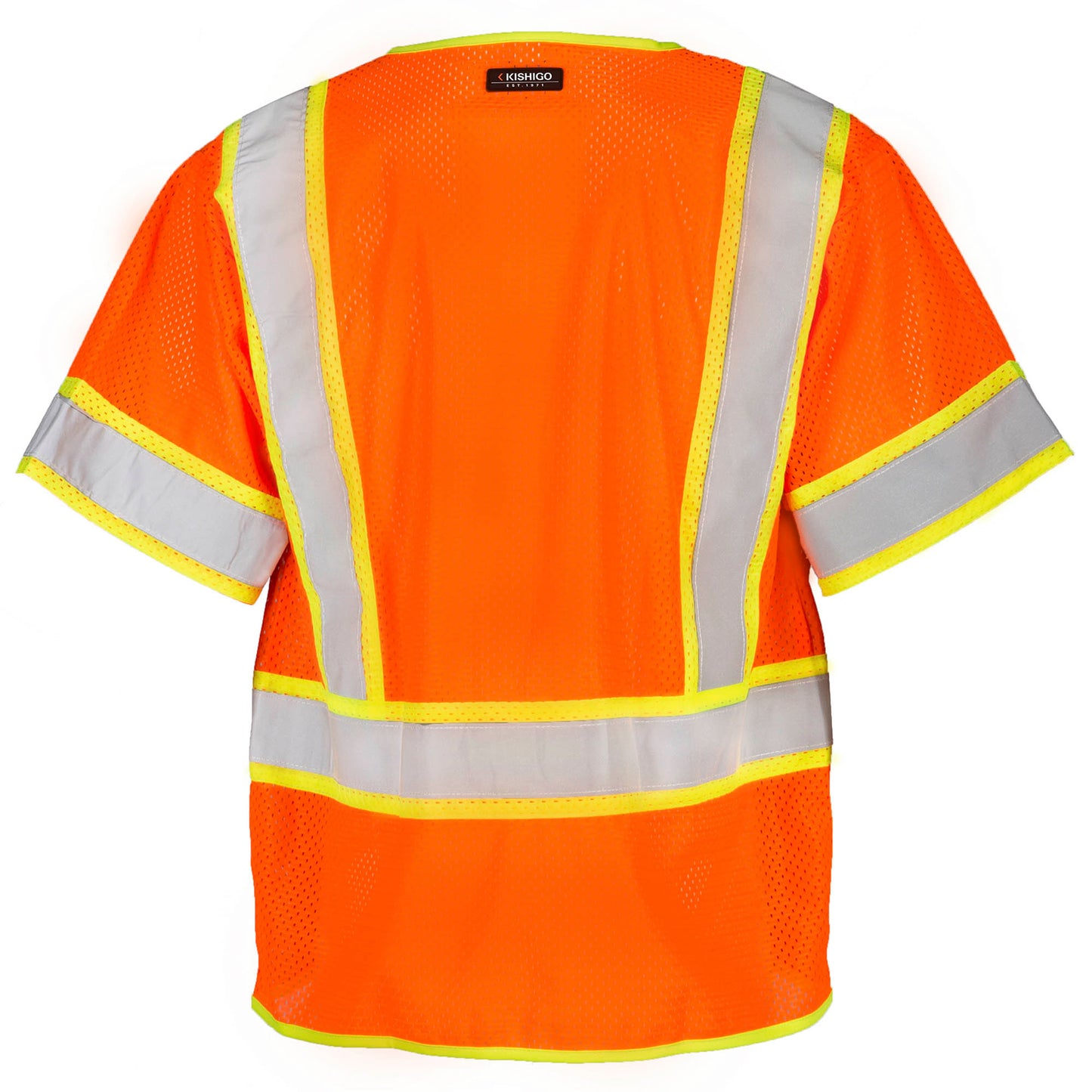 Yellow/Lime Safety Vest - Kishigo - Ultra-Cool Mesh